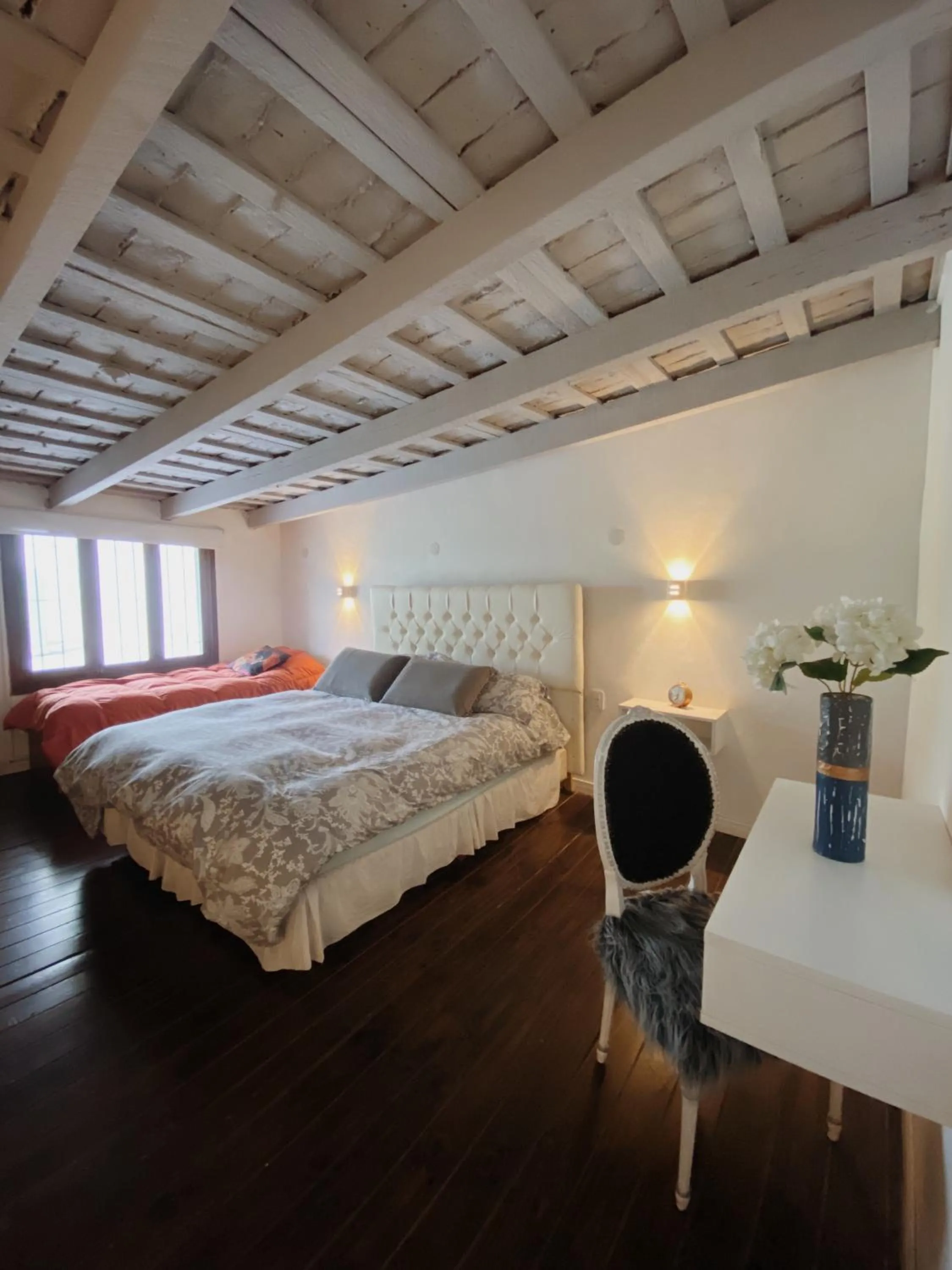 Bed in Garden Loft