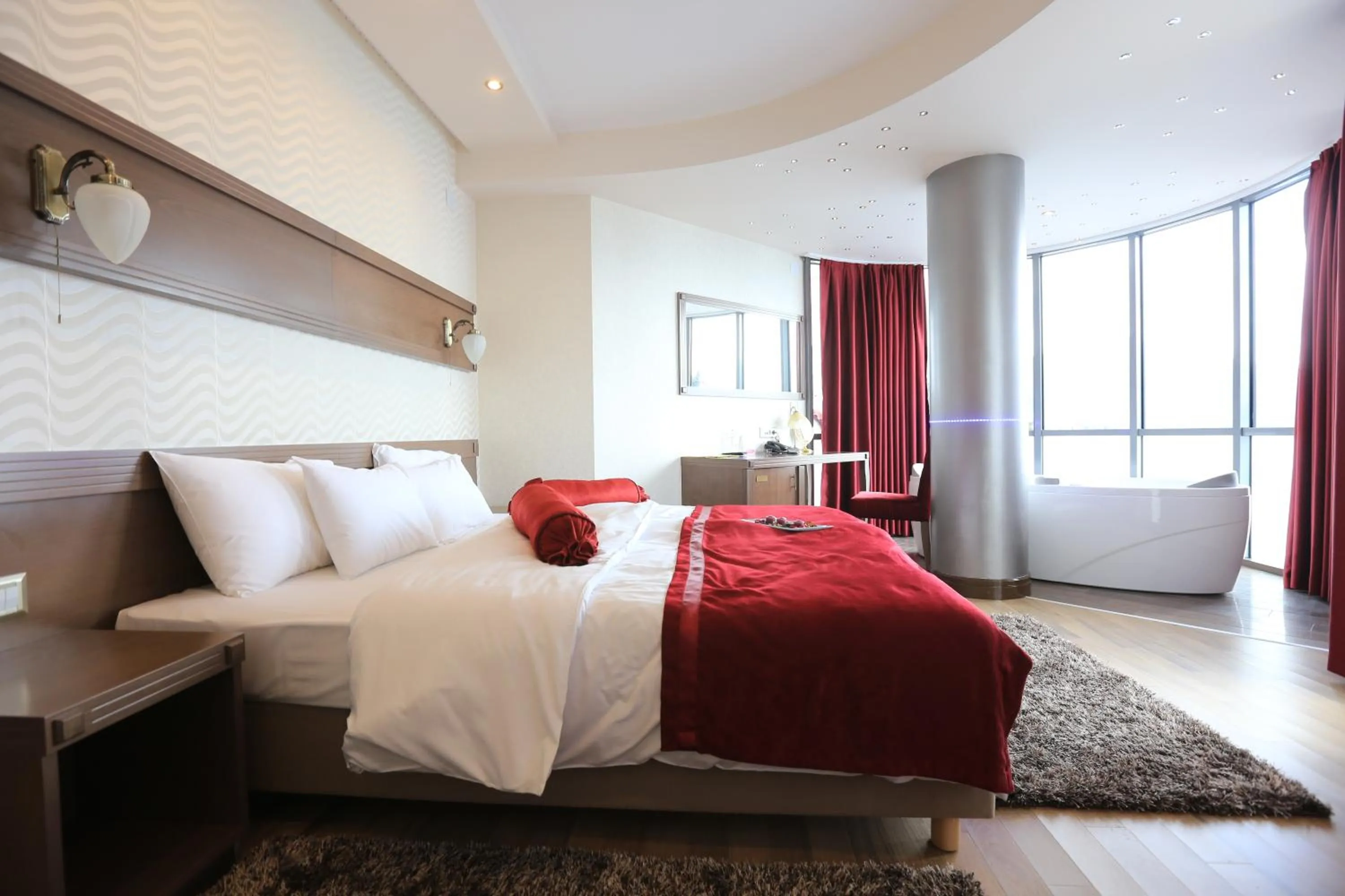 Decorative detail, Bed in City Palace Hotel