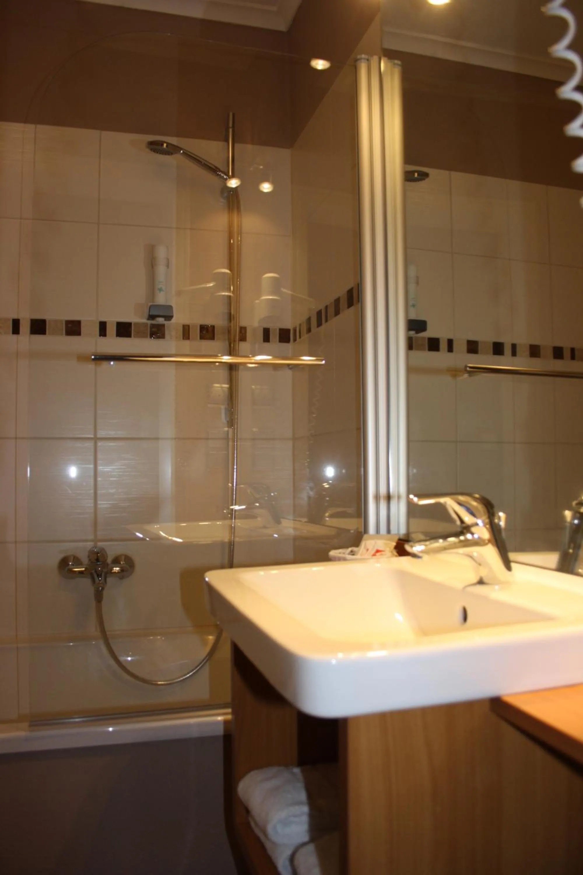 Bathroom in Gasthof und Pension Zur Frischen Quelle