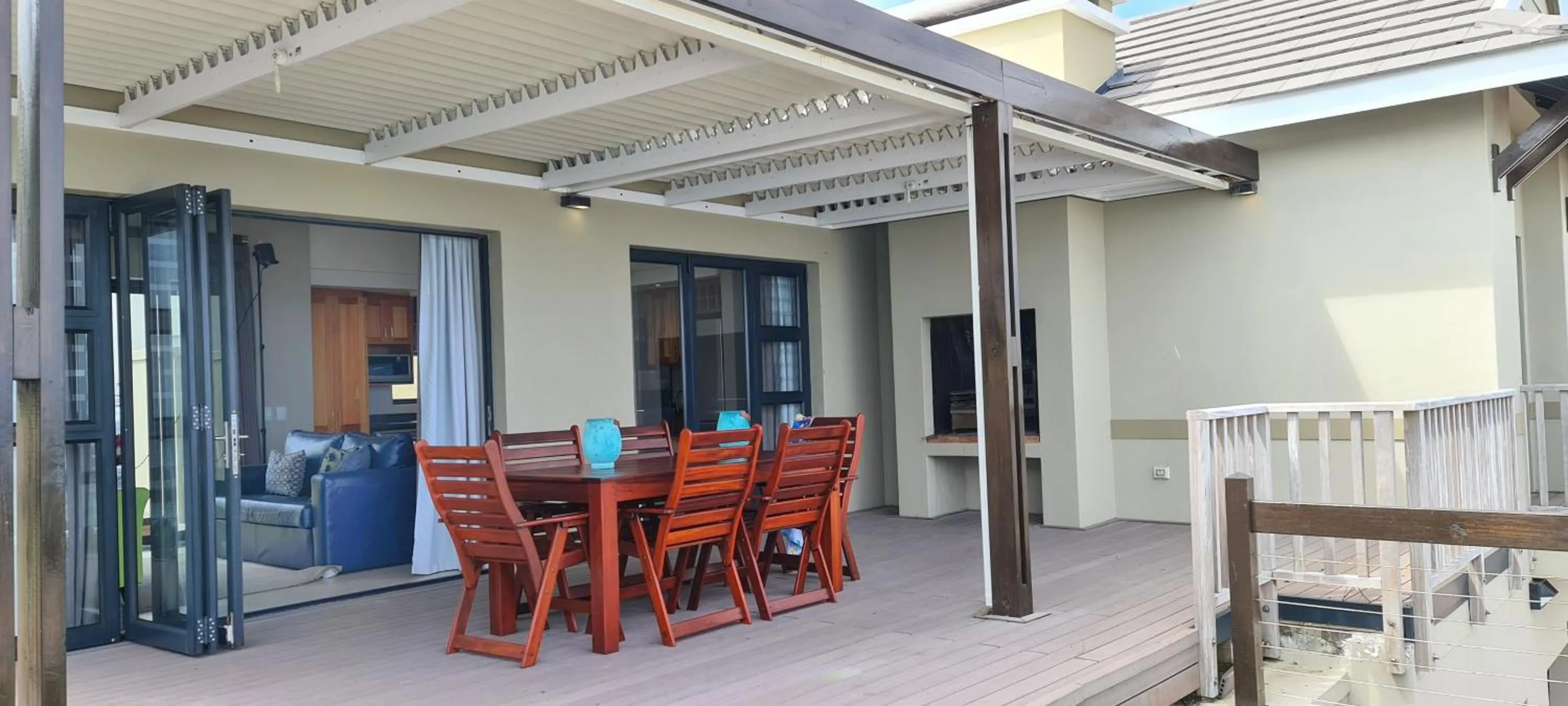 Patio in Brenton Haven Beachfront Resort