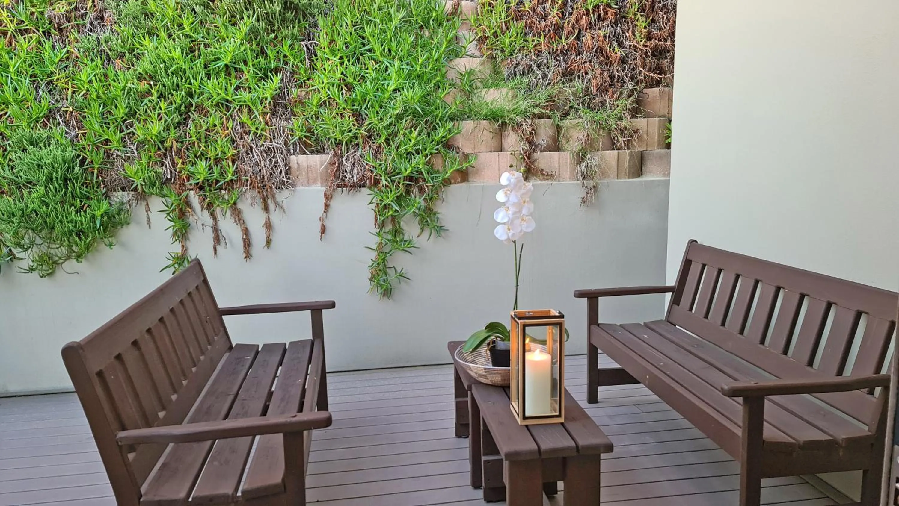 Patio in Brenton Haven Beachfront Resort