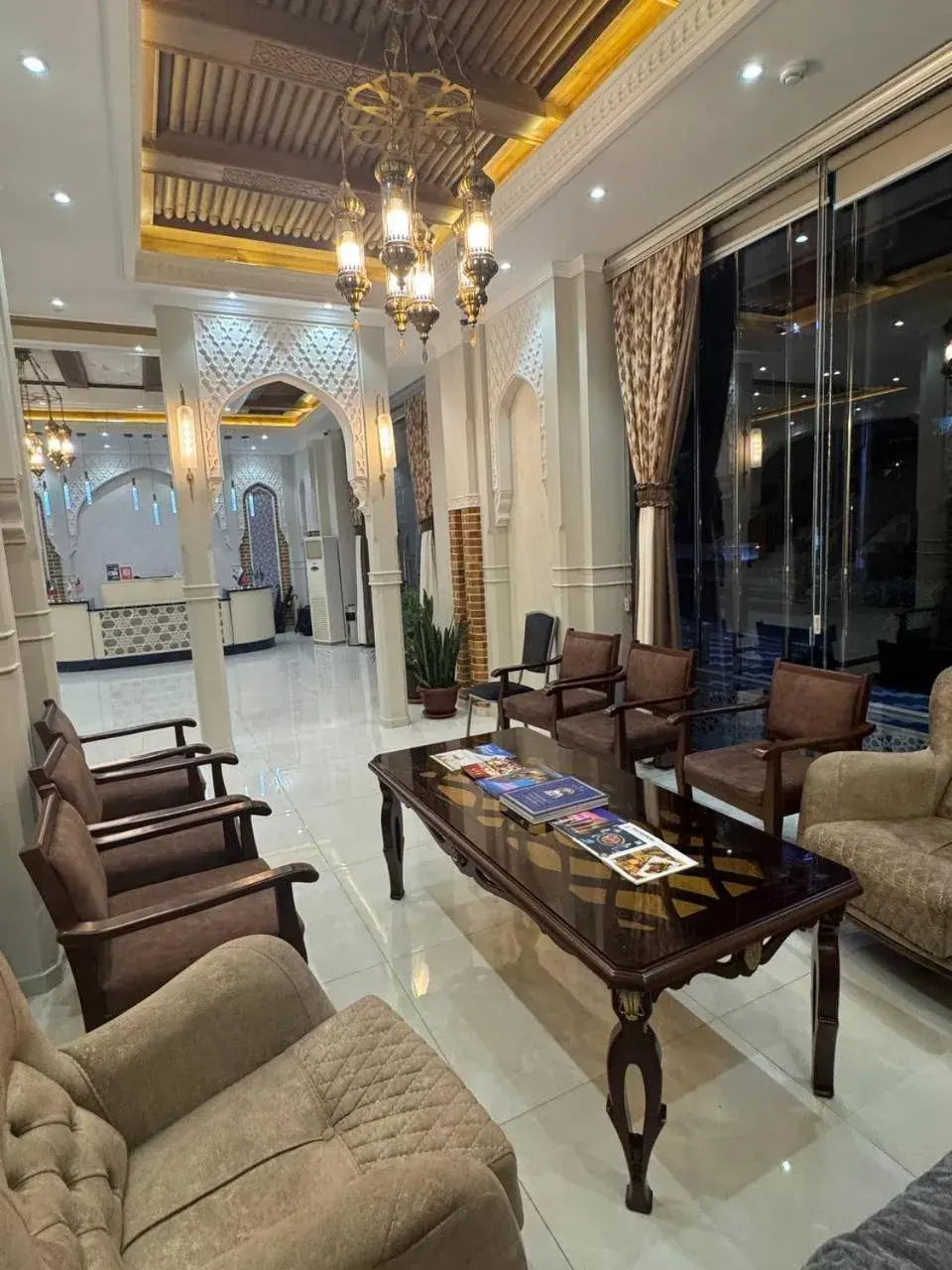 Living room in Old City Samarkand Hotel Living room in Old City Samarkand Hotel