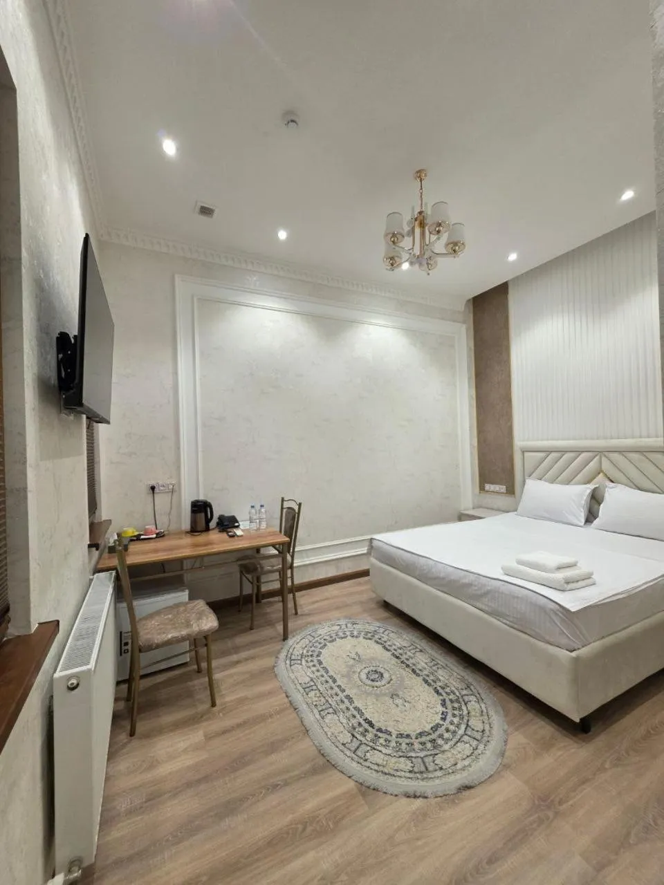 Bed in Old City Samarkand Hotel