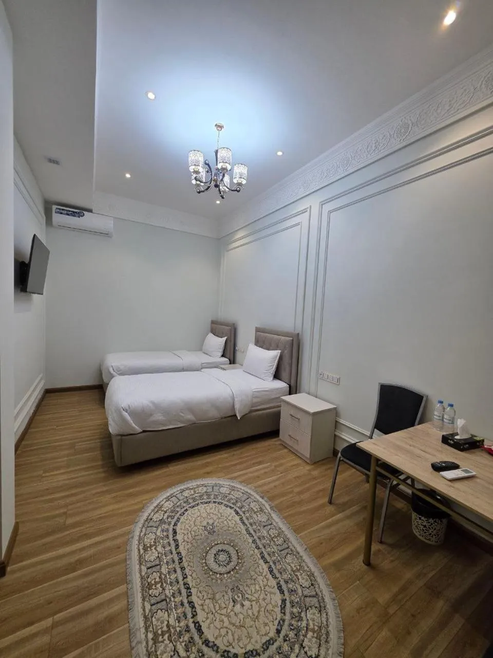 Bed in Old City Samarkand Hotel