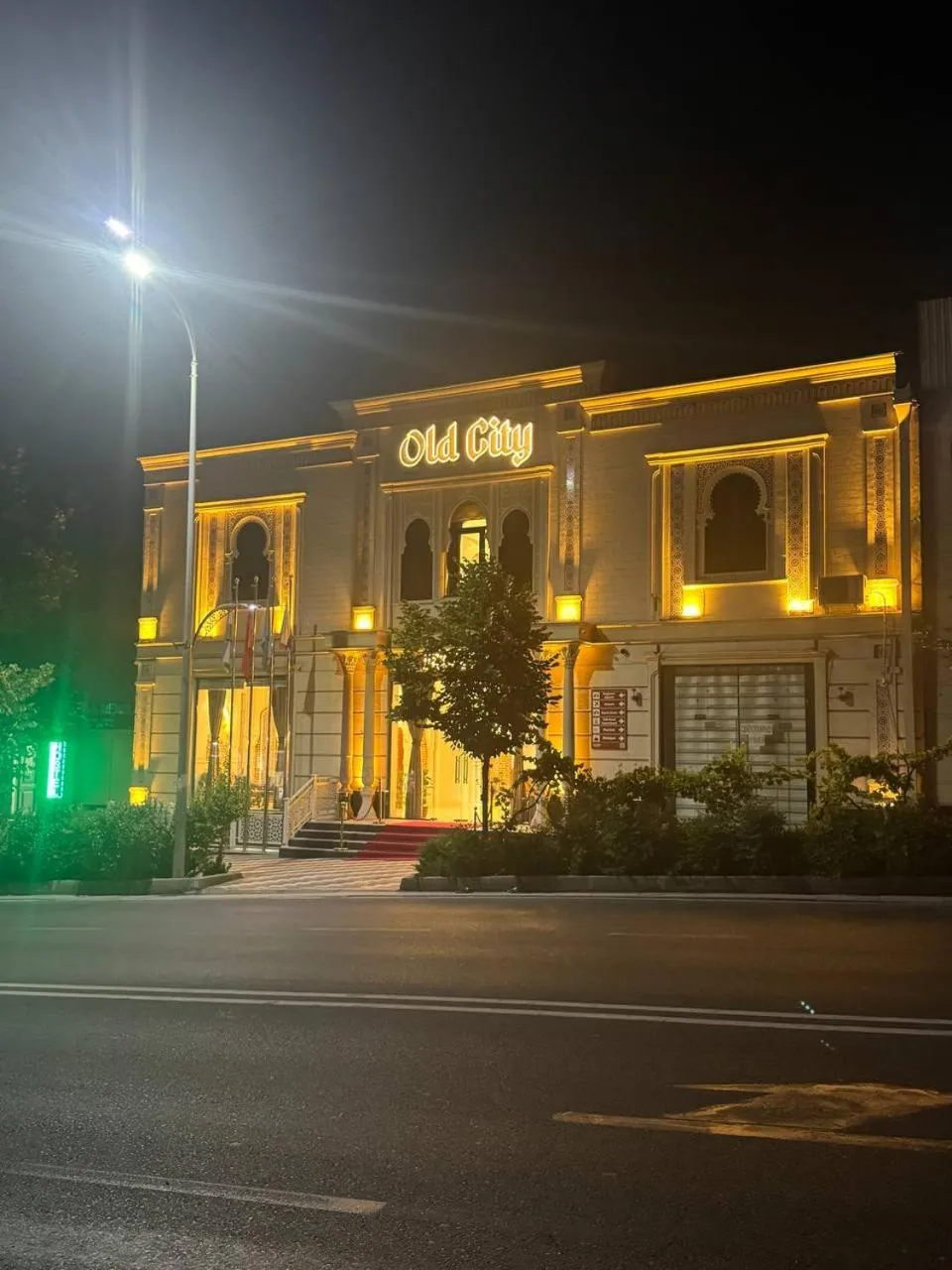 Property building in Old City Samarkand Hotel