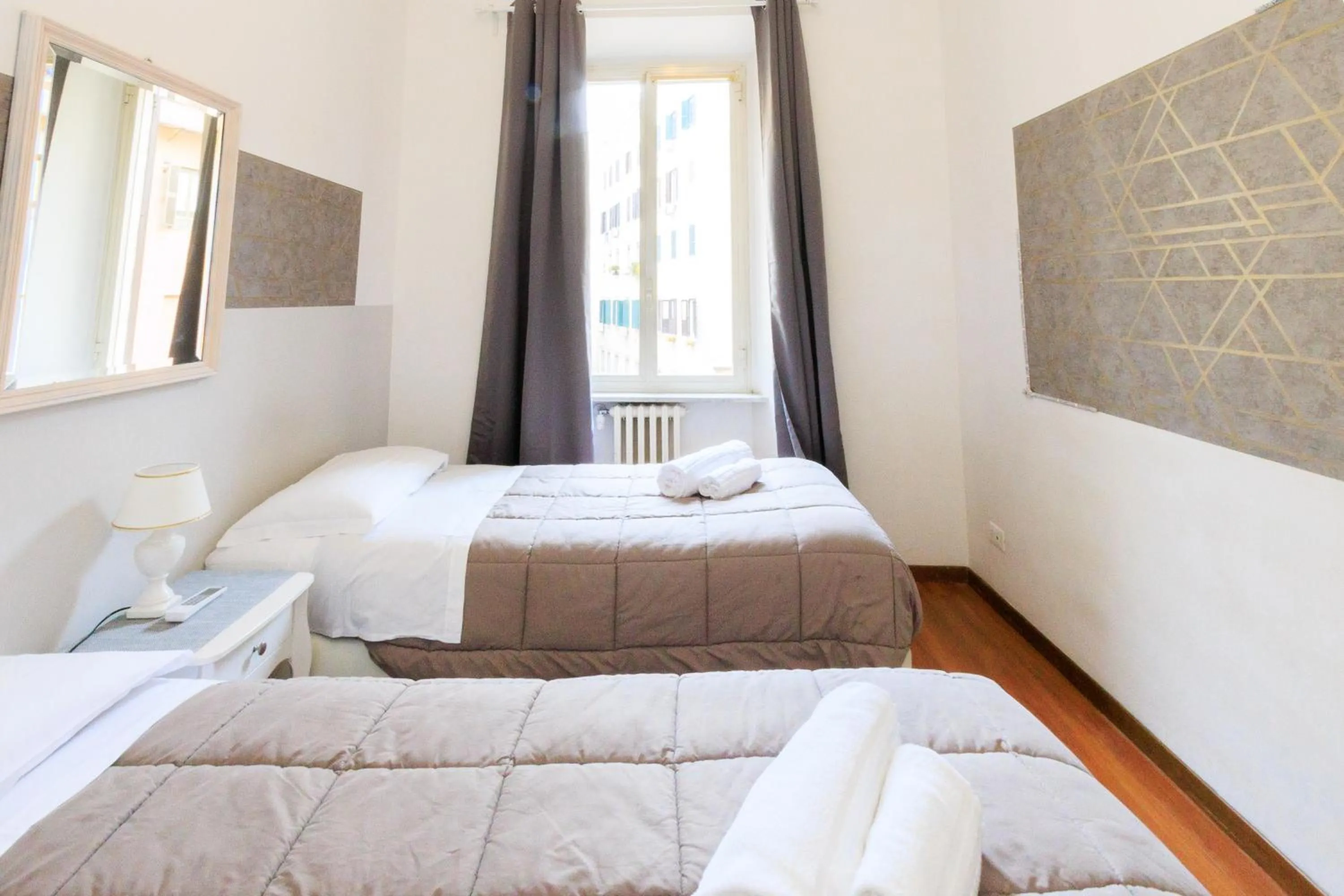 Photo of the whole room, Bed in Vespasiano 49