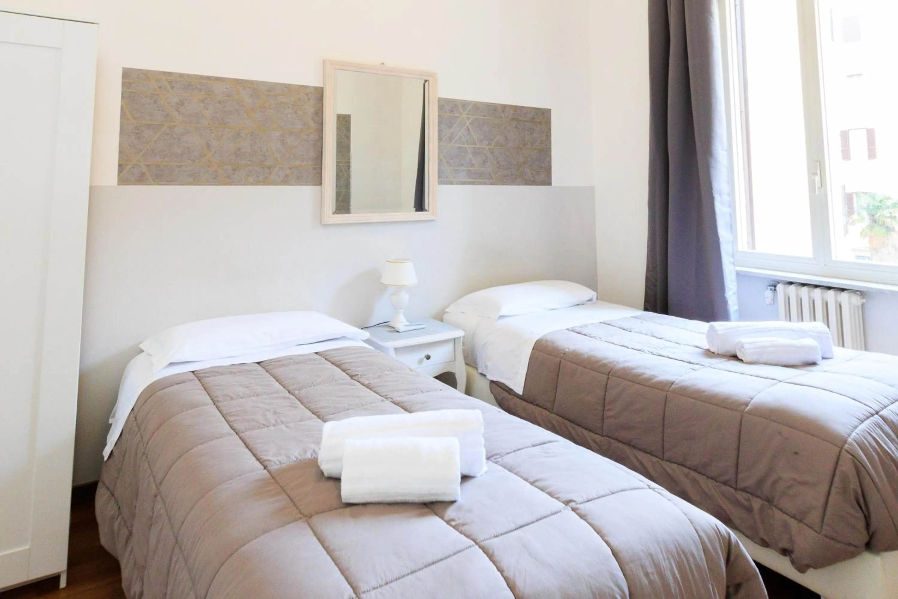 Photo of the whole room, Bed in Vespasiano 49