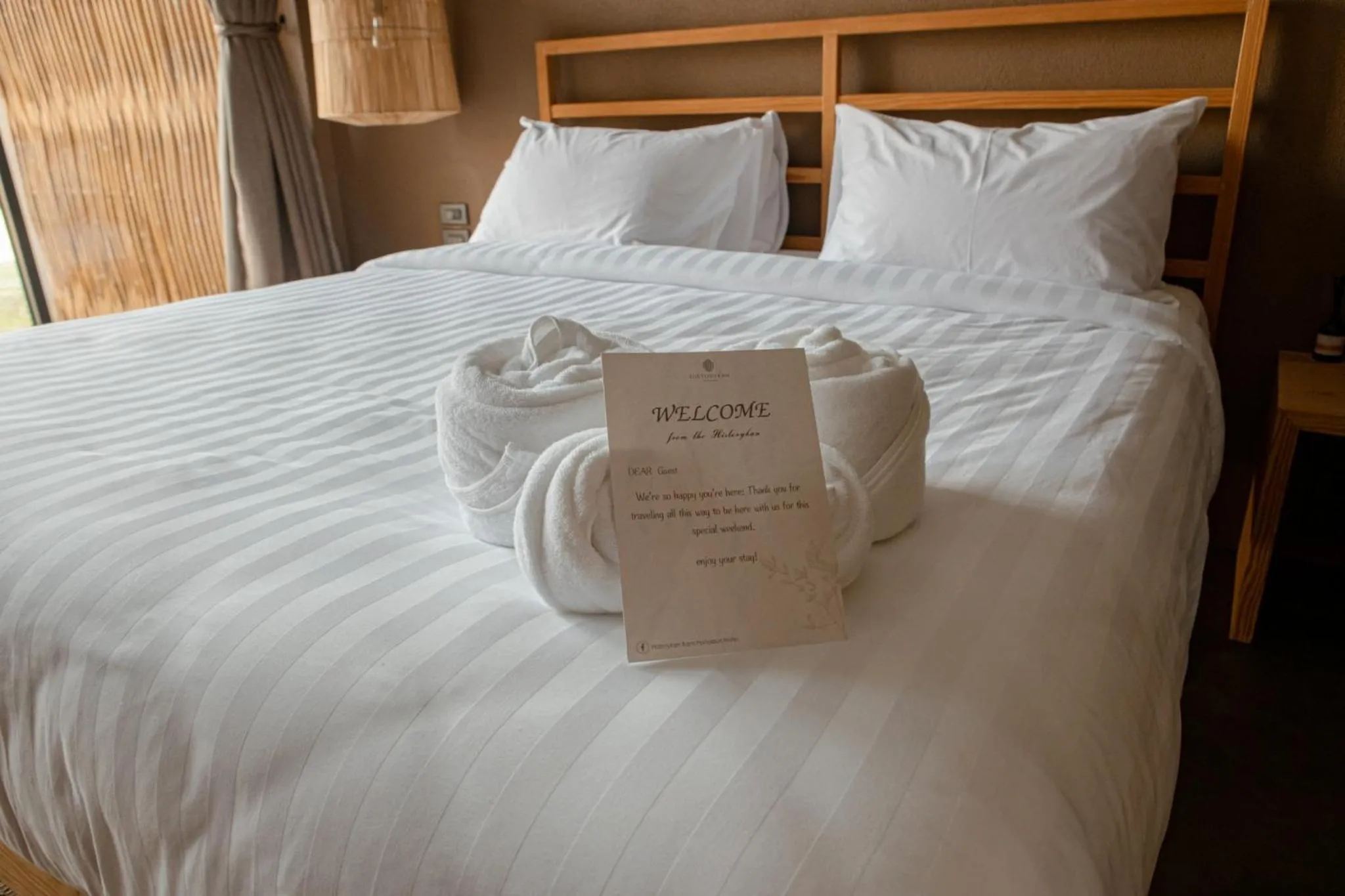 Bed in Historykan Kanchanaburi Hotel