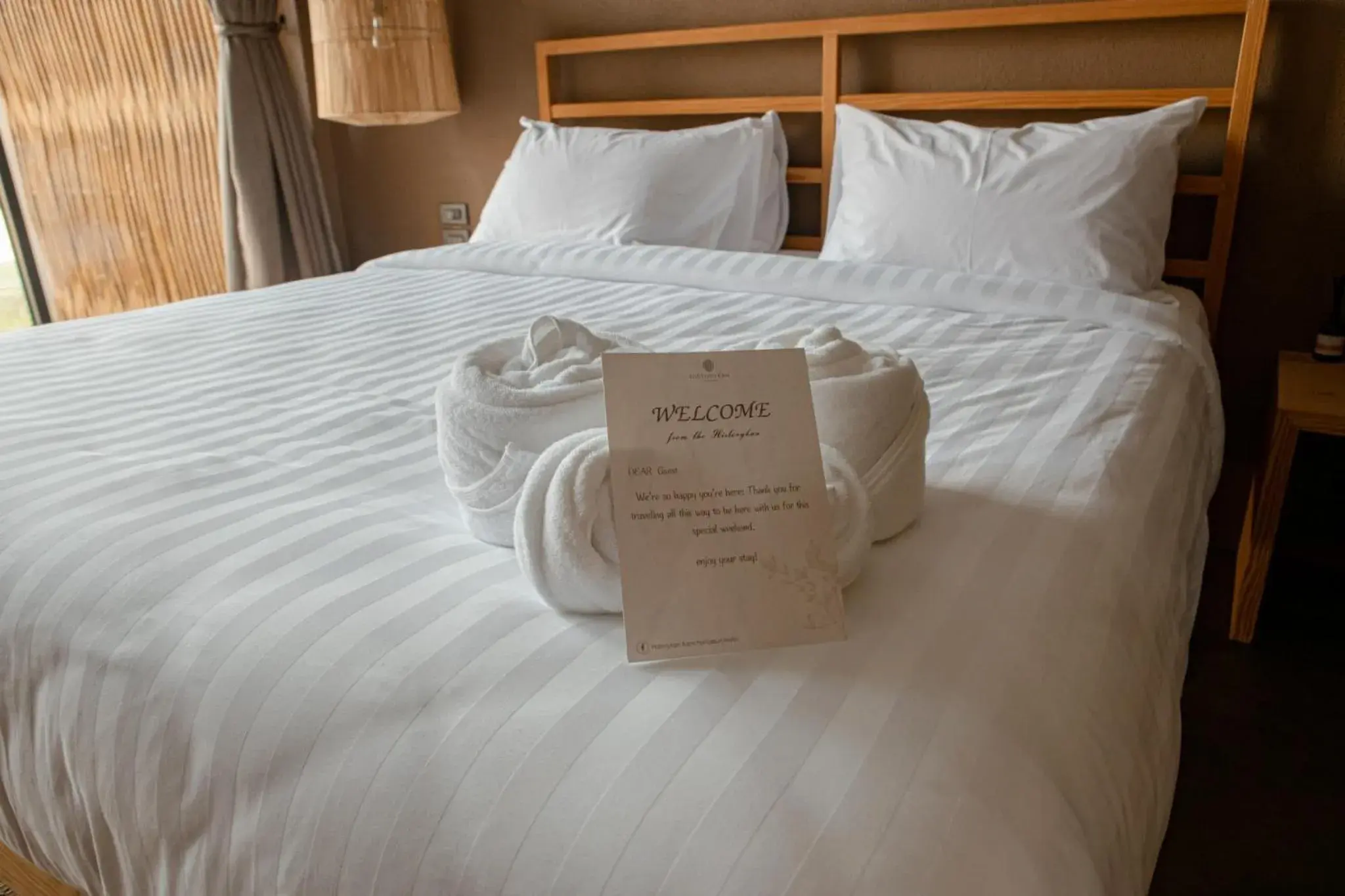 Bed in Historykan Kanchanaburi Hotel Bed in Historykan Kanchanaburi Hotel