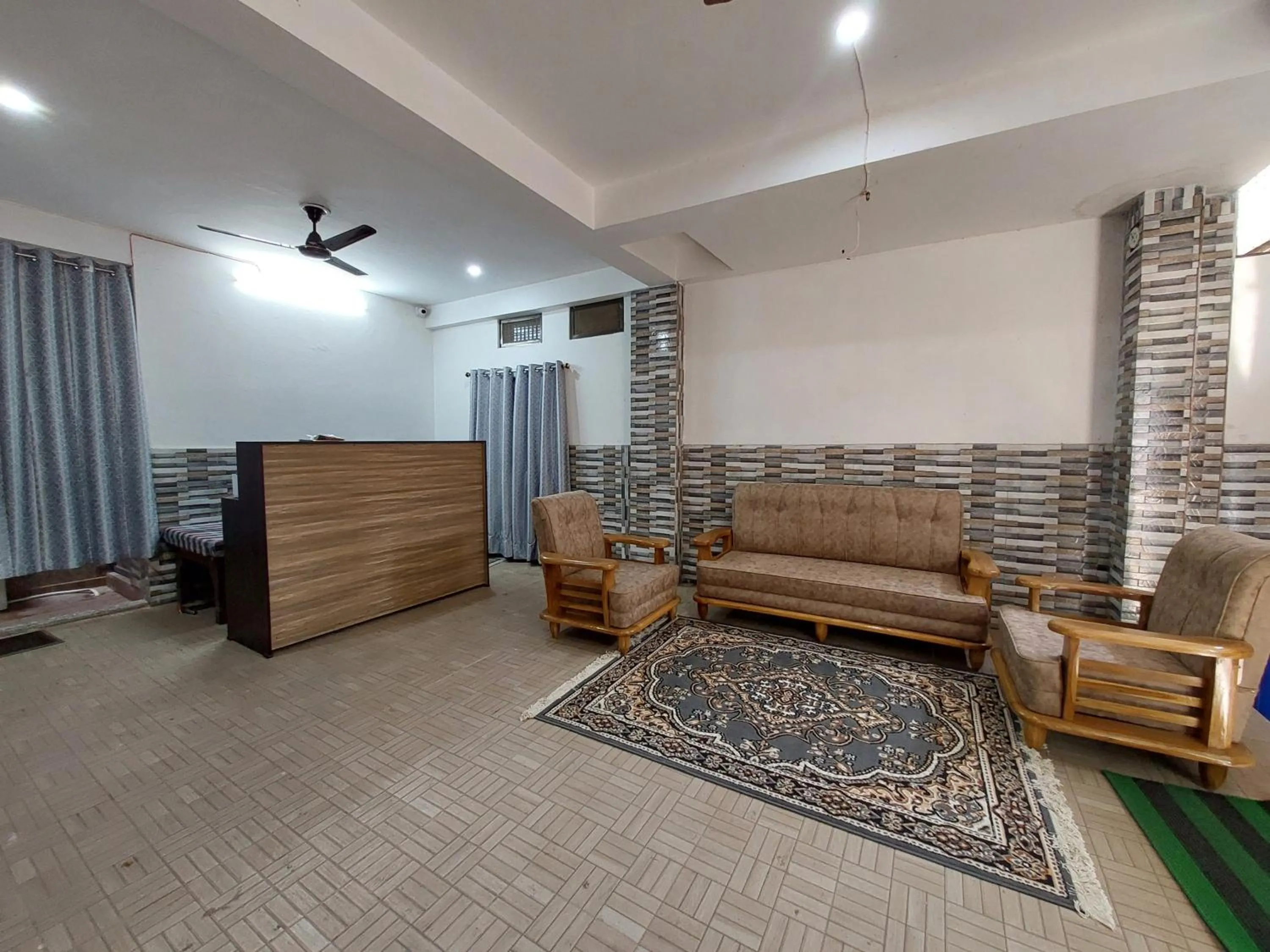 Living room in Manor Residency