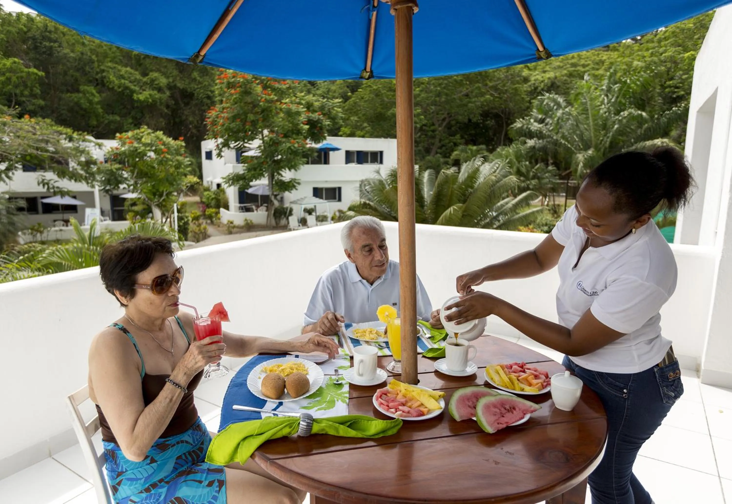 Breakfast in Hotel Green 9 & Beach Resort Casablanca