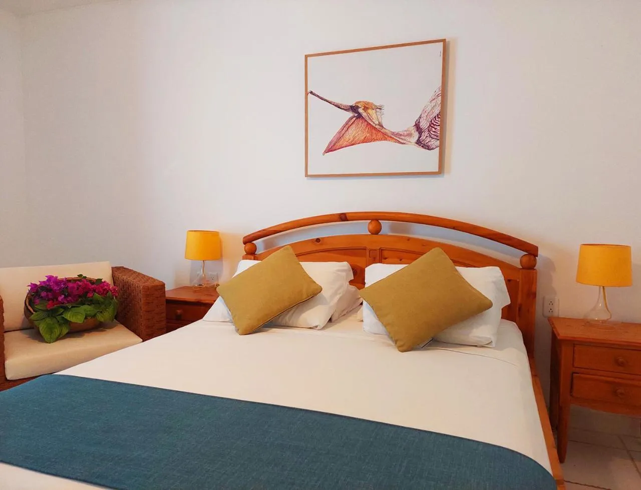 Photo of the whole room, Bed in Hotel Green 9 & Beach Resort Casablanca