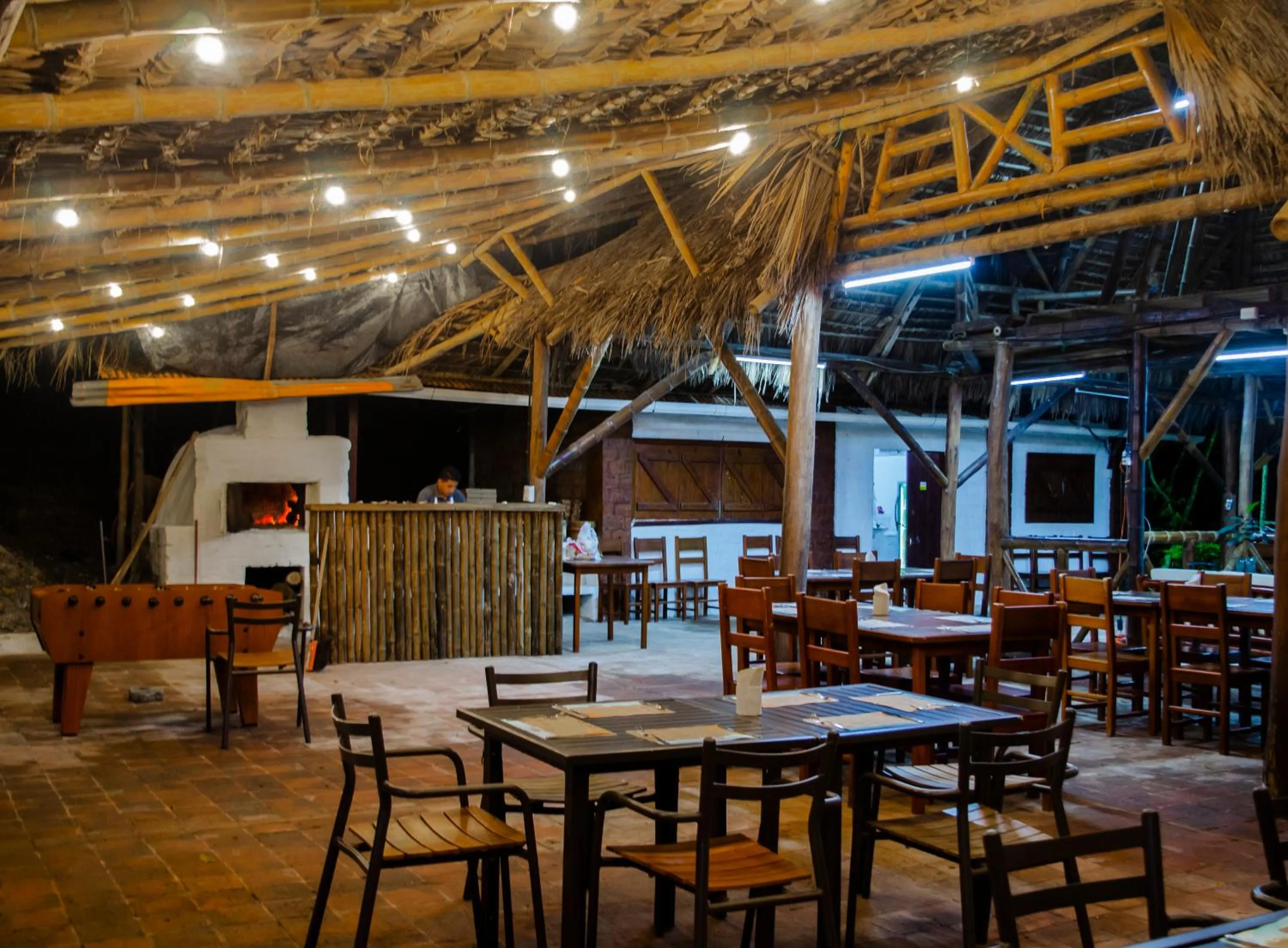 Restaurant/places to eat in Hotel Green 9 & Beach Resort Casablanca