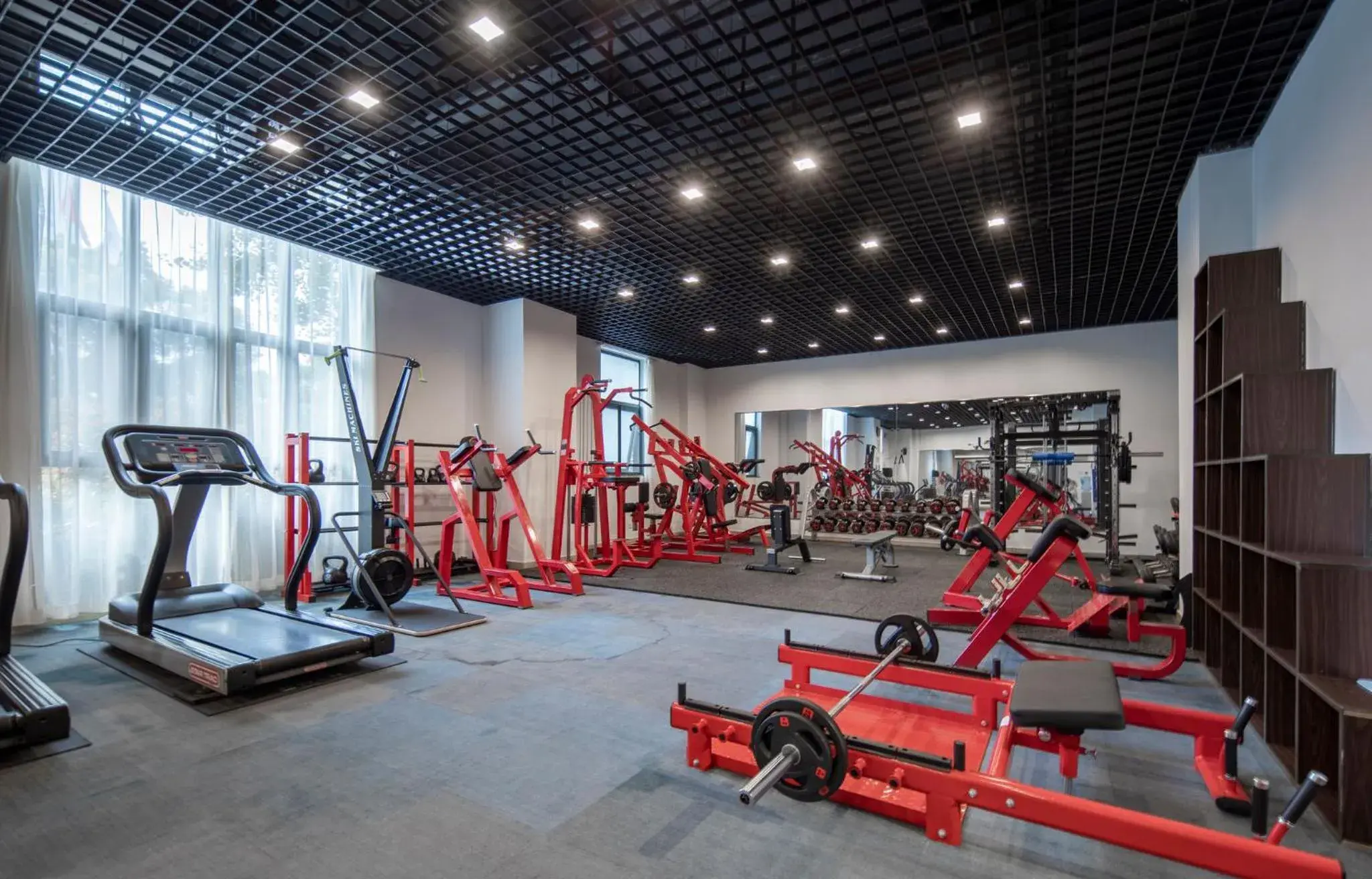 Fitness centre/facilities in Holiday Inn Express Shanghai New Jinqiao by IHG Fitness centre/facilities in Holiday Inn Express Shanghai New Jinqiao by IHG