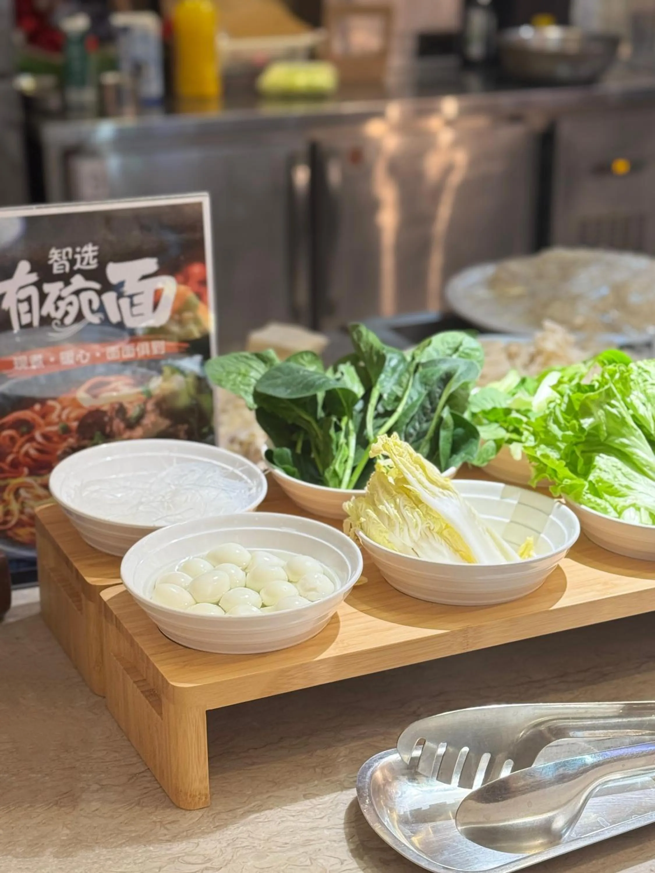 Buffet breakfast in Holiday Inn Express Shanghai New Jinqiao by IHG