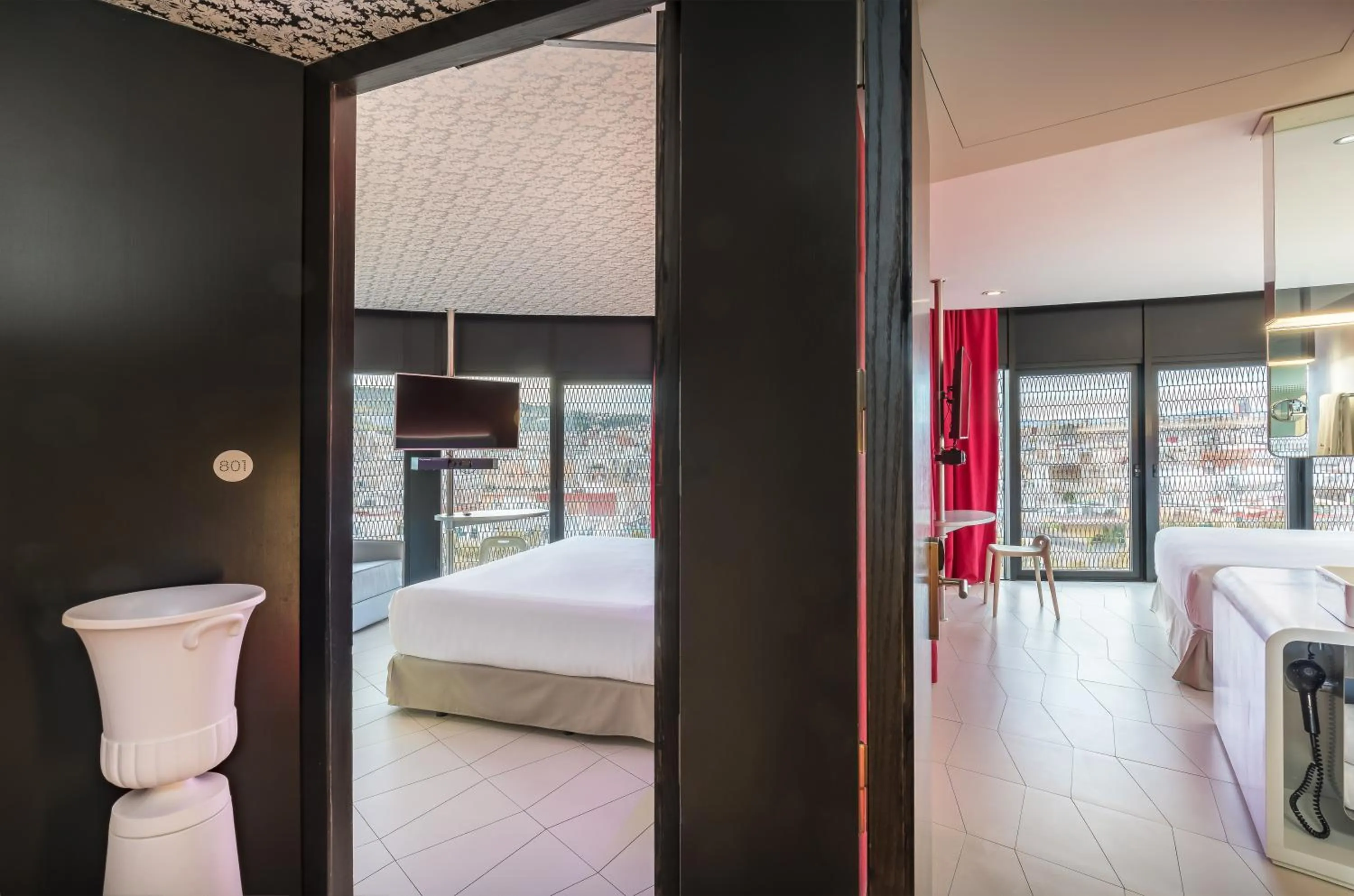 Bedroom, Bed in Barceló Raval