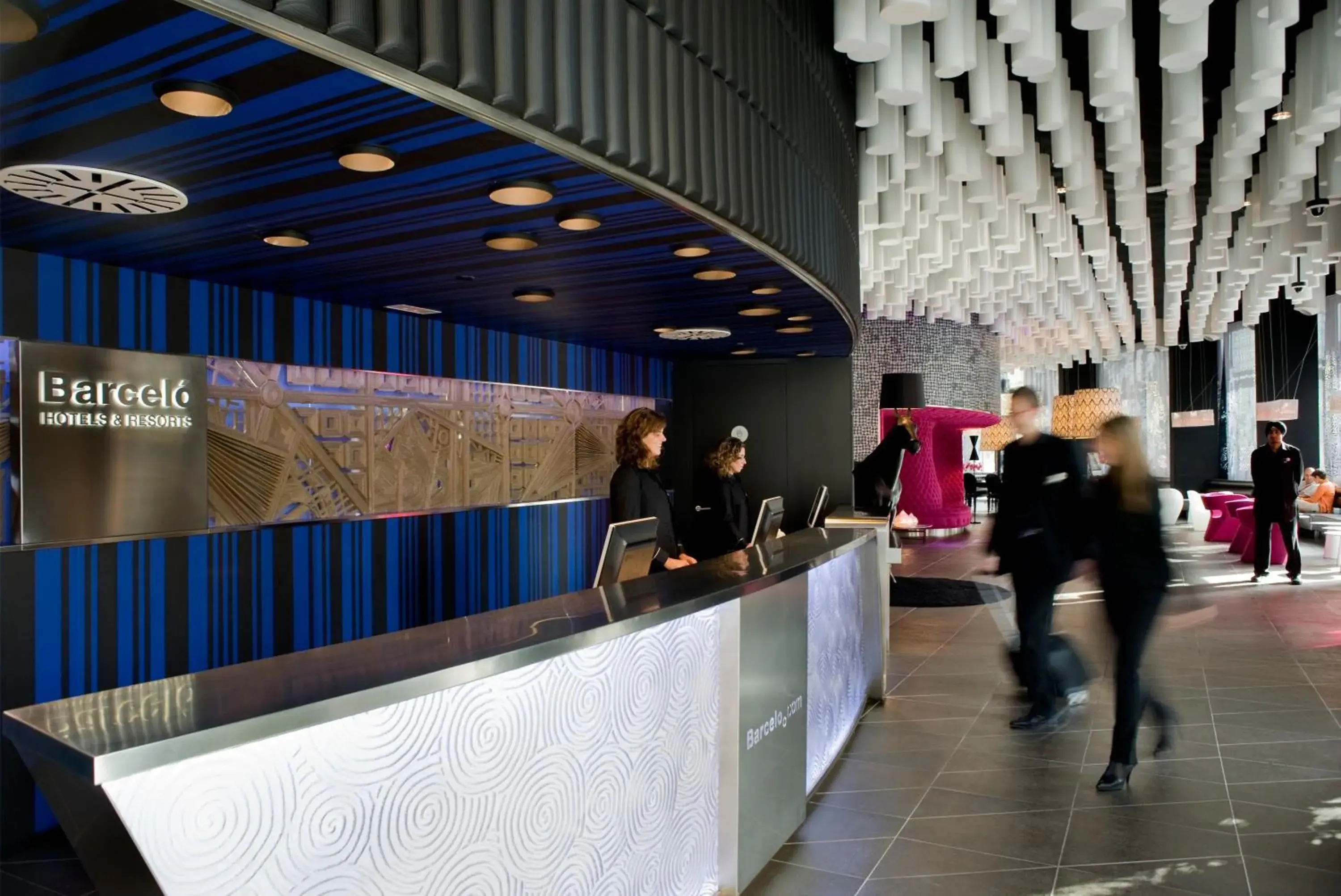 Lobby or reception in Barceló Raval Lobby or reception in Barceló Raval