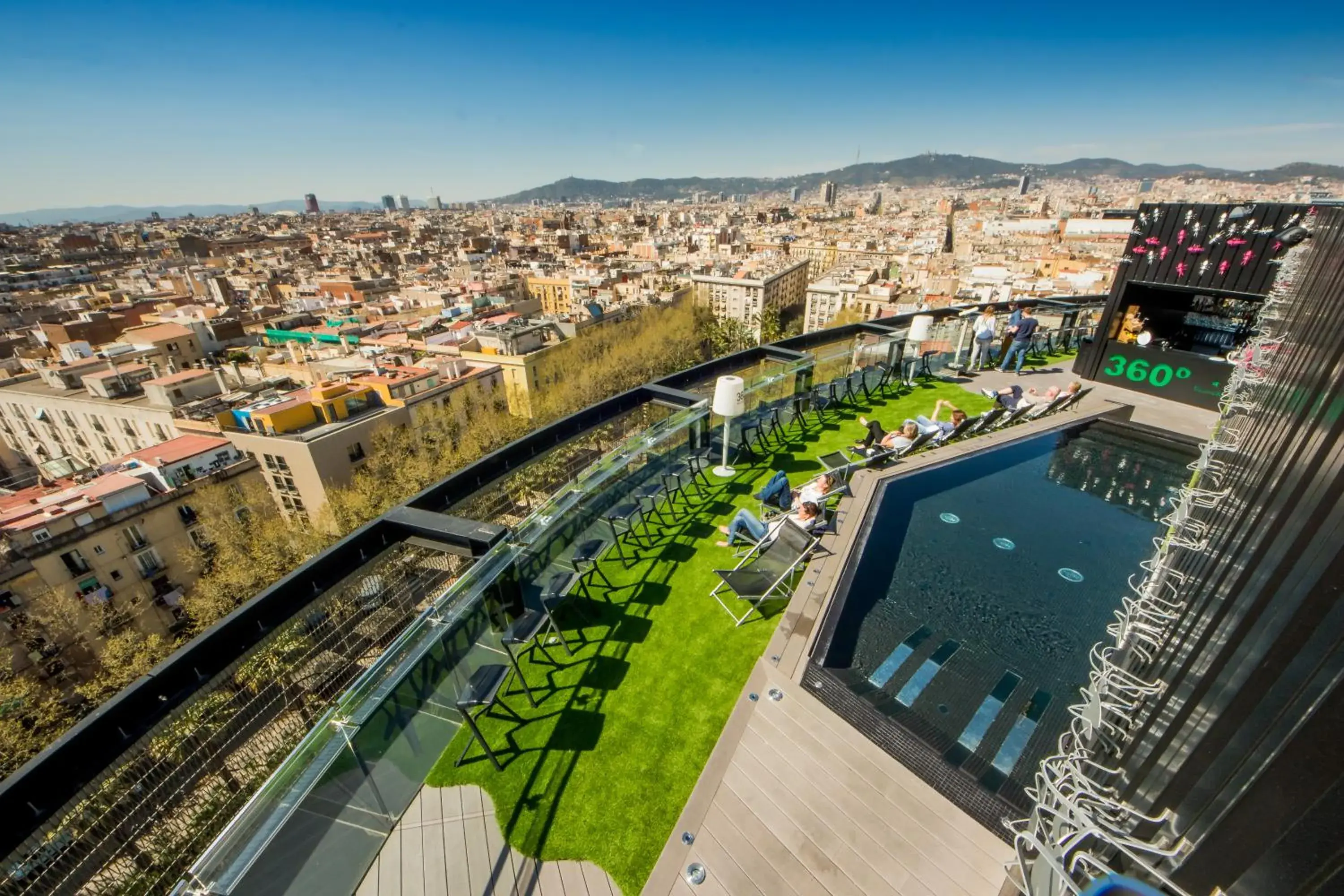 Bird's eye view in Barceló Raval Bird's eye view in Barceló Raval