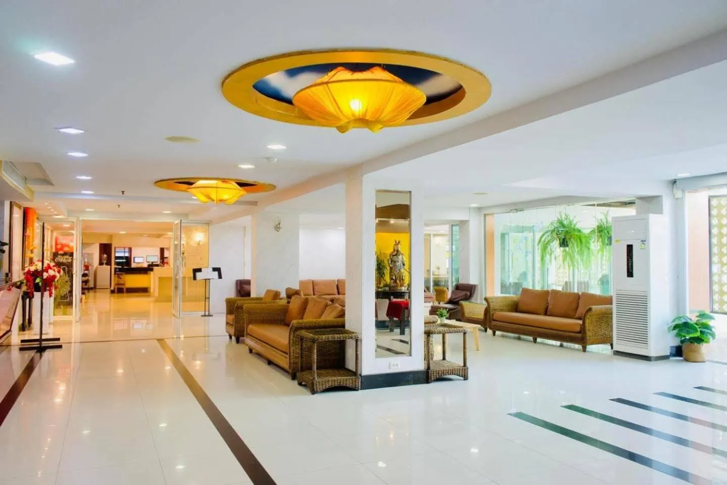 Property building in Convenient Grand Plus Hotel Suvarnabhumi