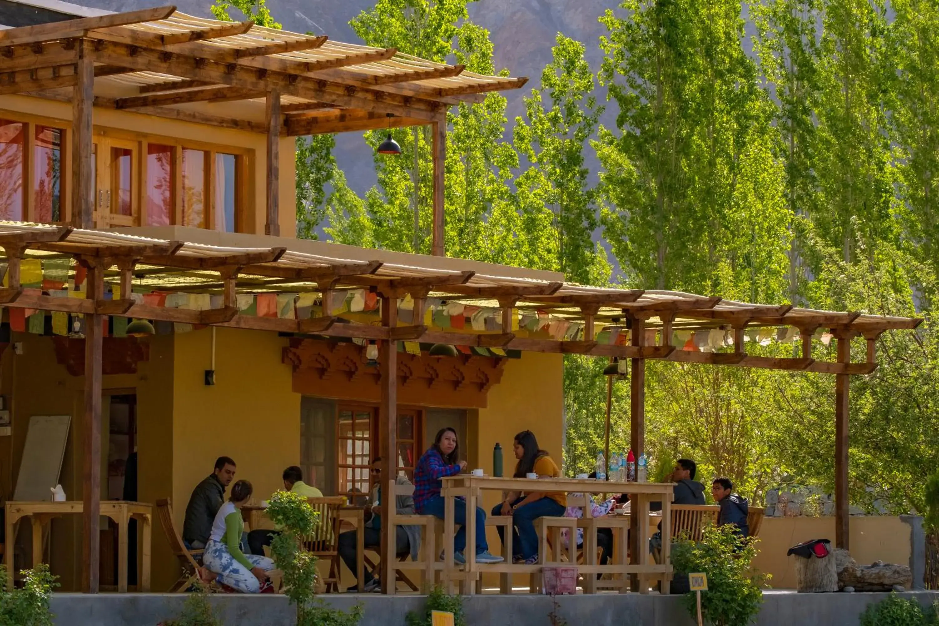 Restaurant/places to eat in Nubra Ecolodge Restaurant/places to eat in Nubra Ecolodge