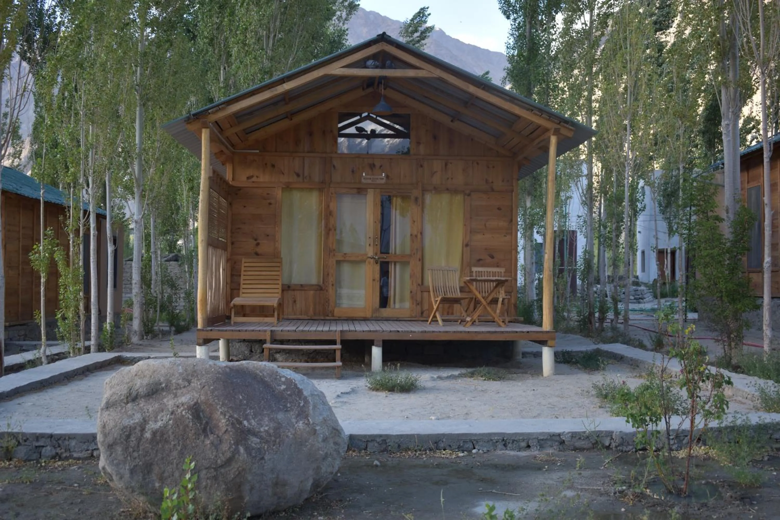Property building in Nubra Ecolodge