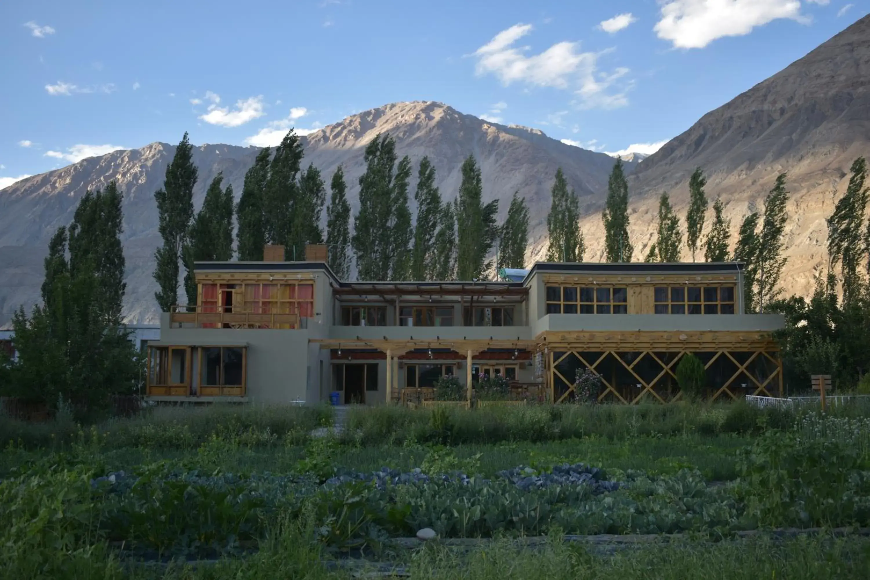 Property building in Nubra Ecolodge Property building in Nubra Ecolodge