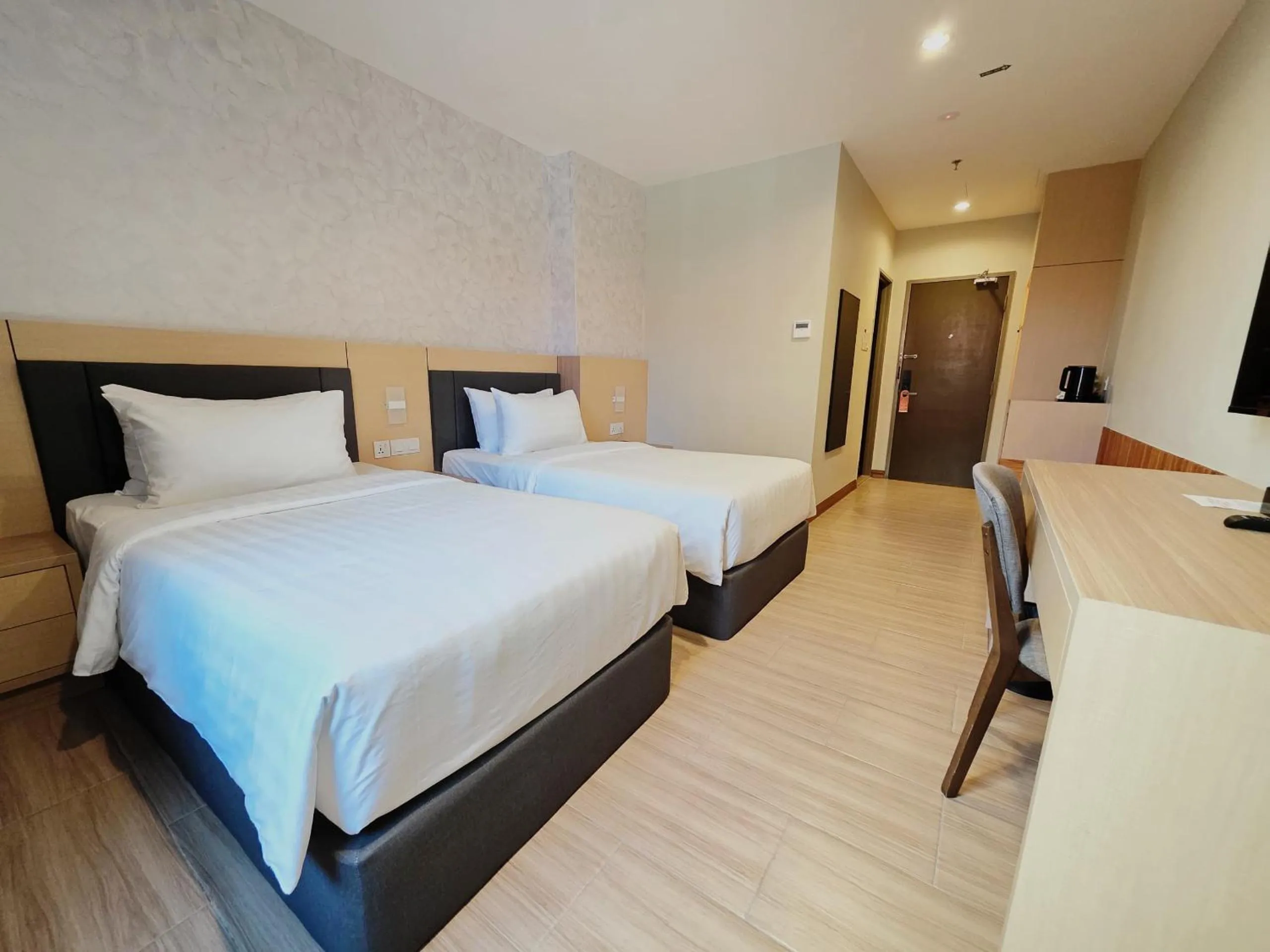 Bed in Forum Hotel Penang