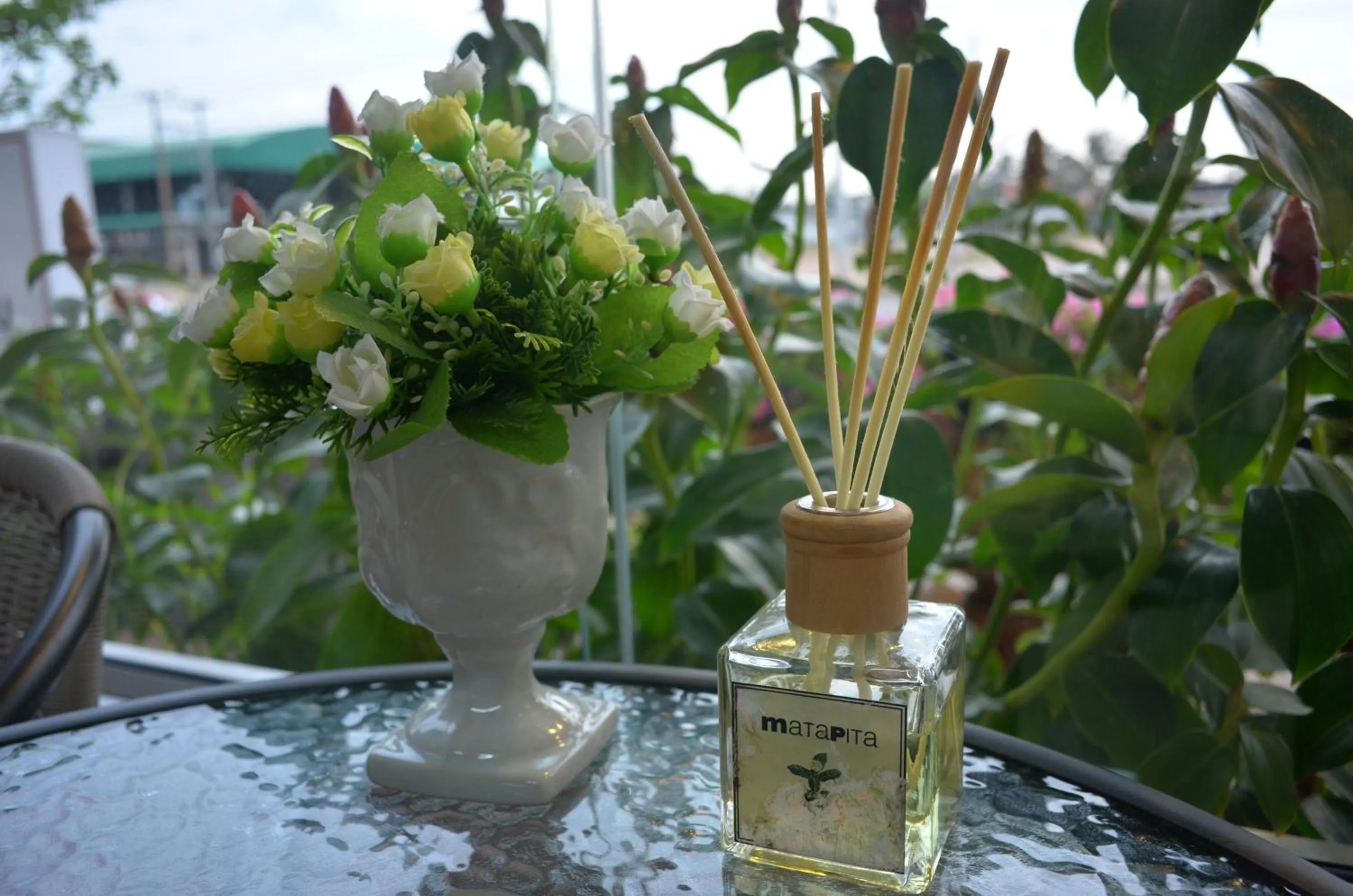 Decorative detail in Honghub Sakon Hotel