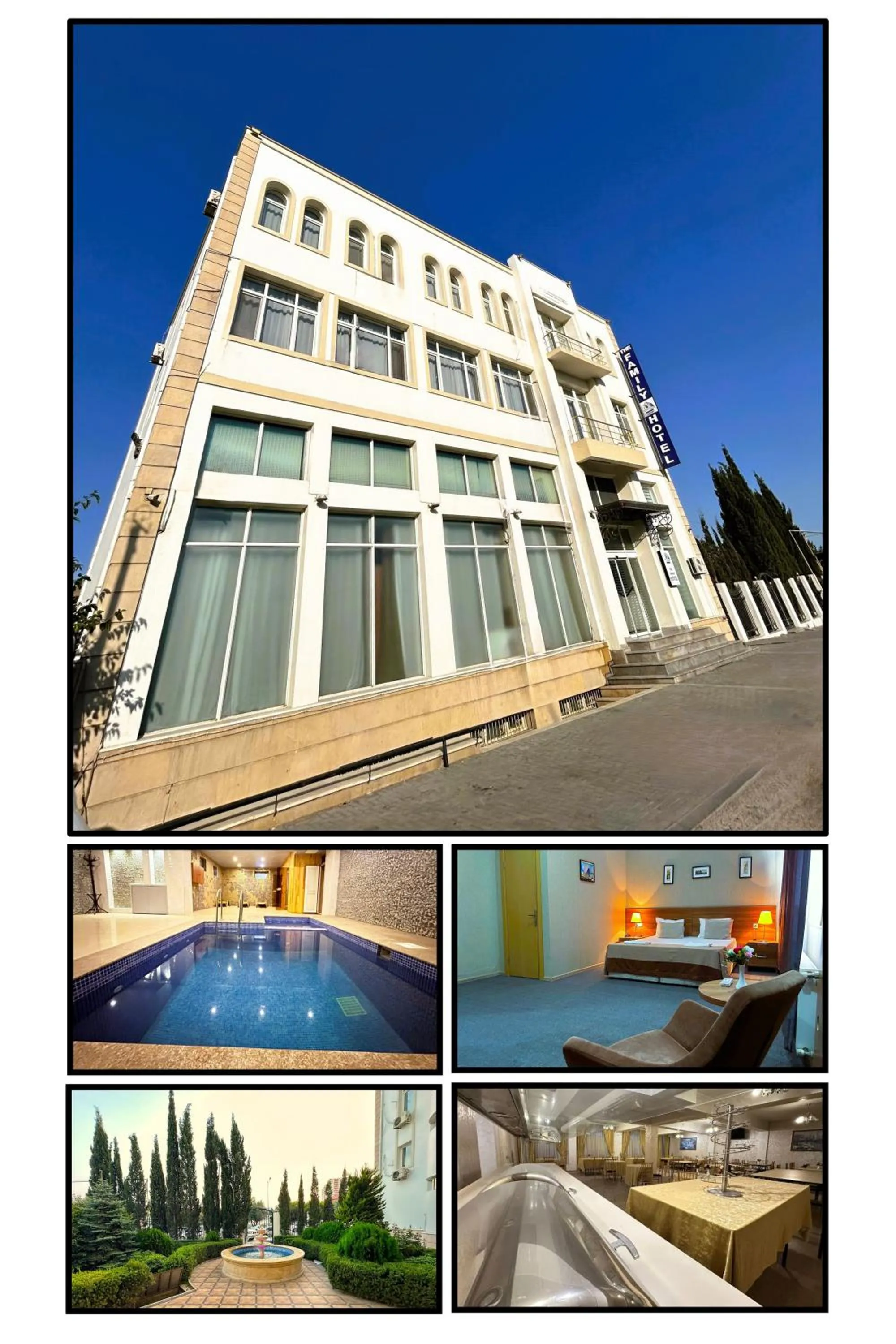 Property building in Family Hotel - Free Massage