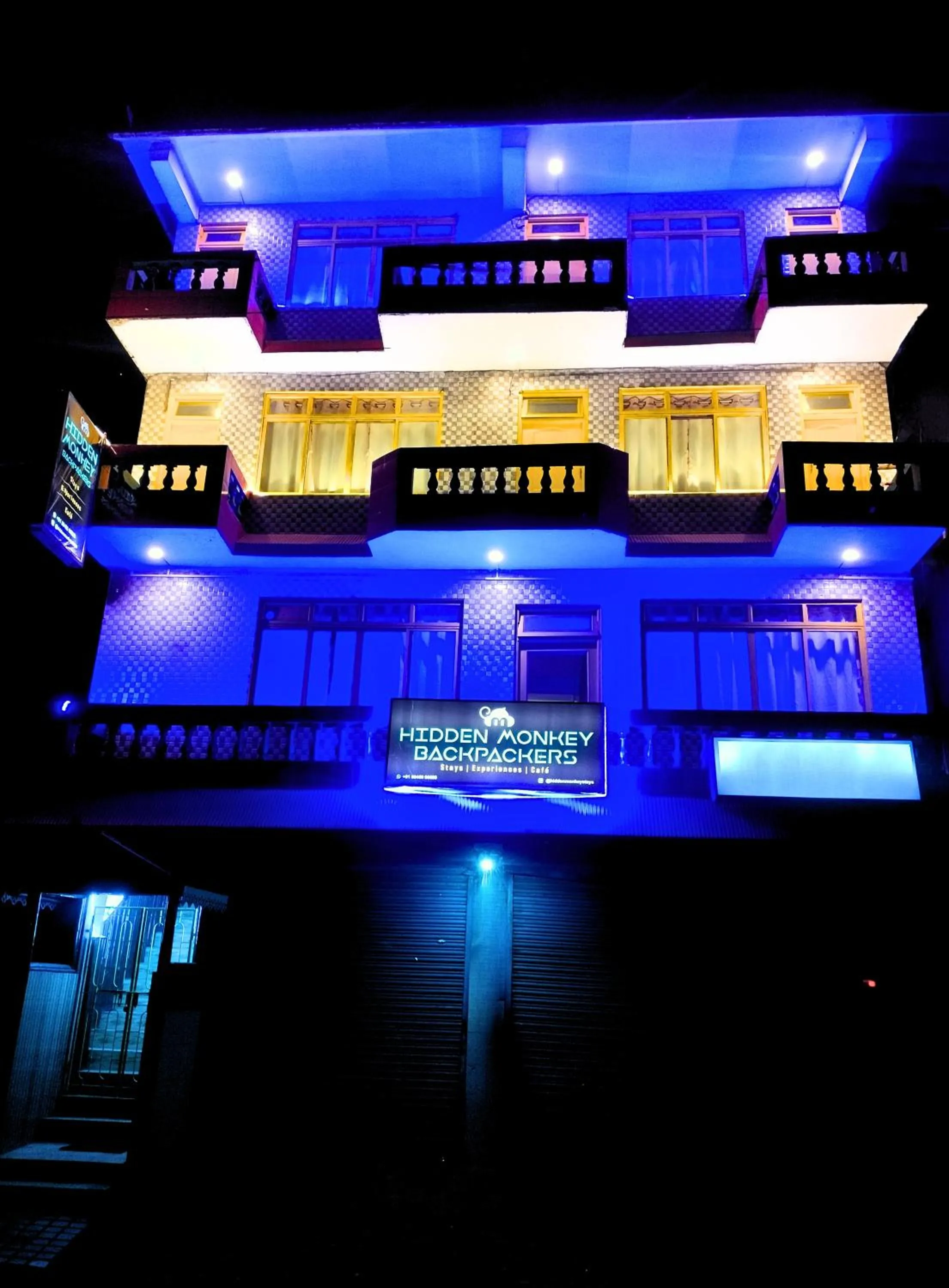 Property building in Hidden Monkey Stays Darjeeling, Batasia