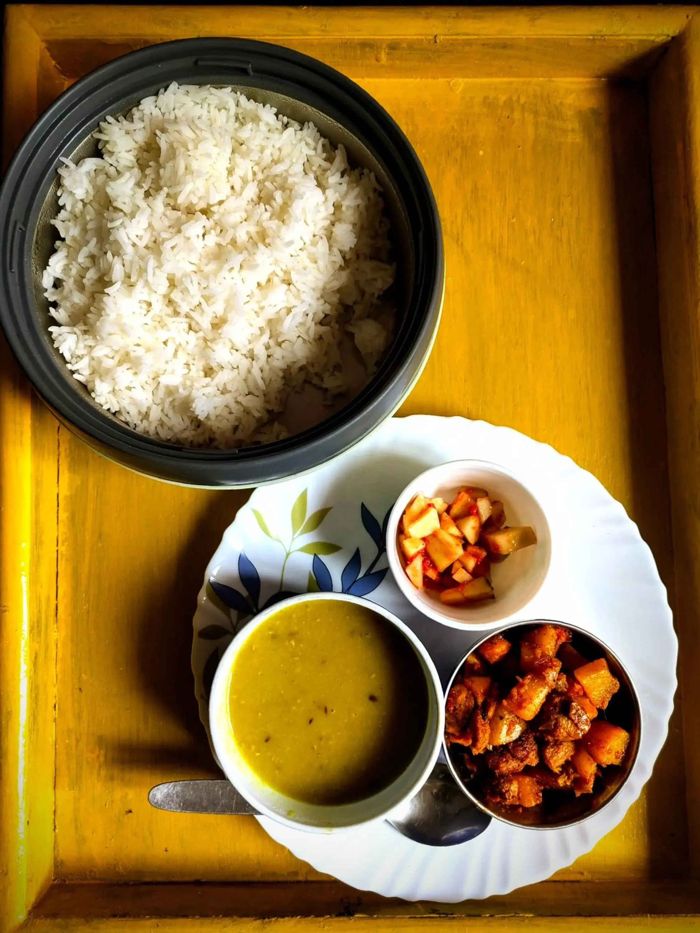 Food close-up in Hidden Monkey Stays Darjeeling, Batasia Food close-up in Hidden Monkey Stays Darjeeling, Batasia