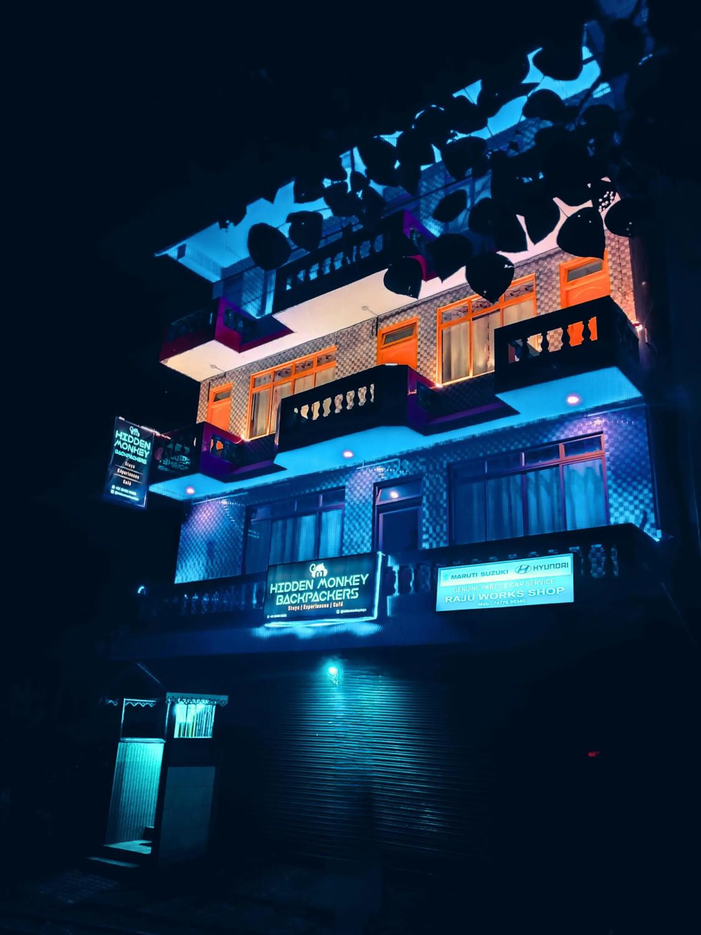 Property building in Hidden Monkey Stays Darjeeling, Batasia