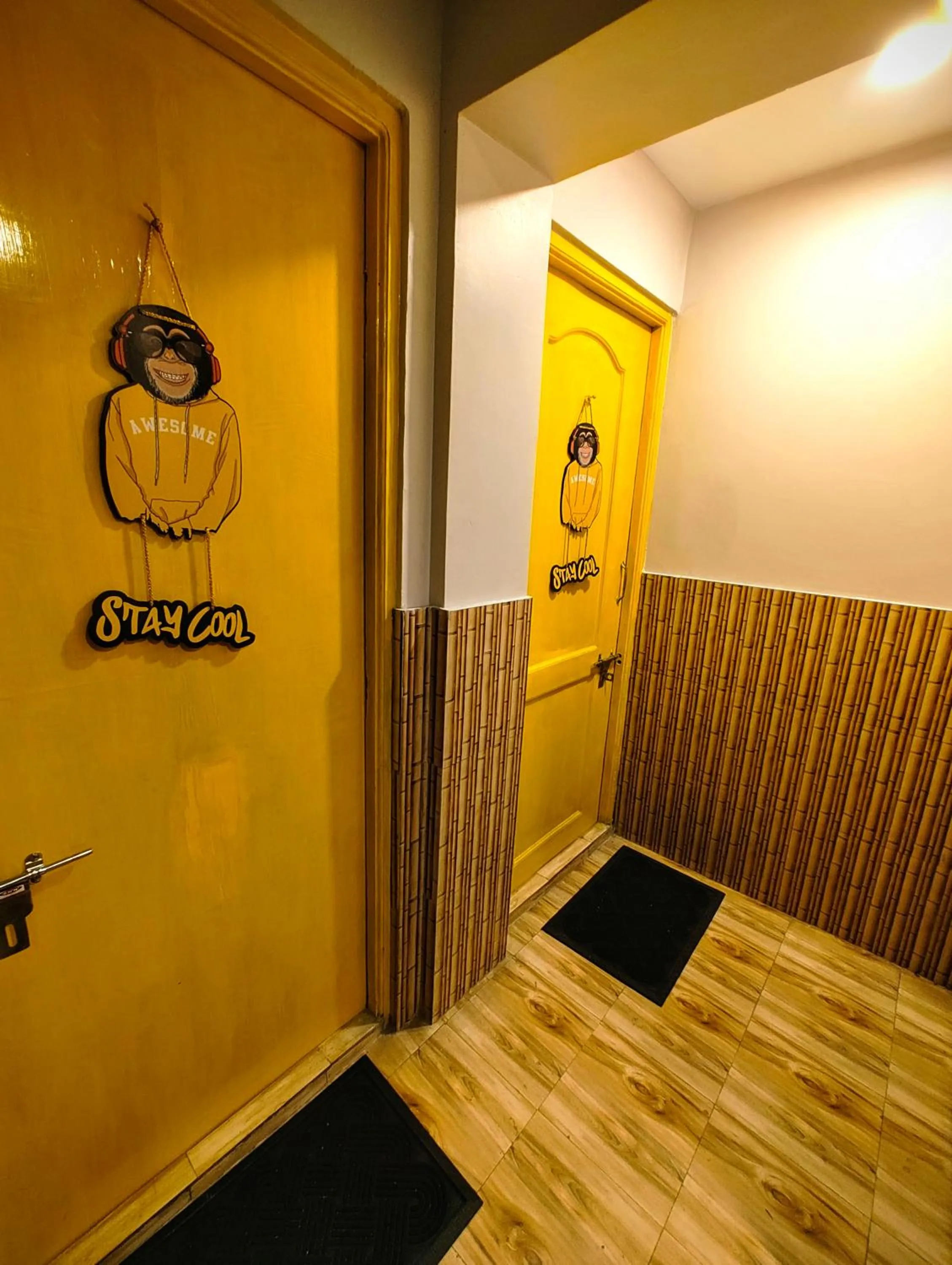 Decorative detail in Hidden Monkey Stays Darjeeling, Batasia