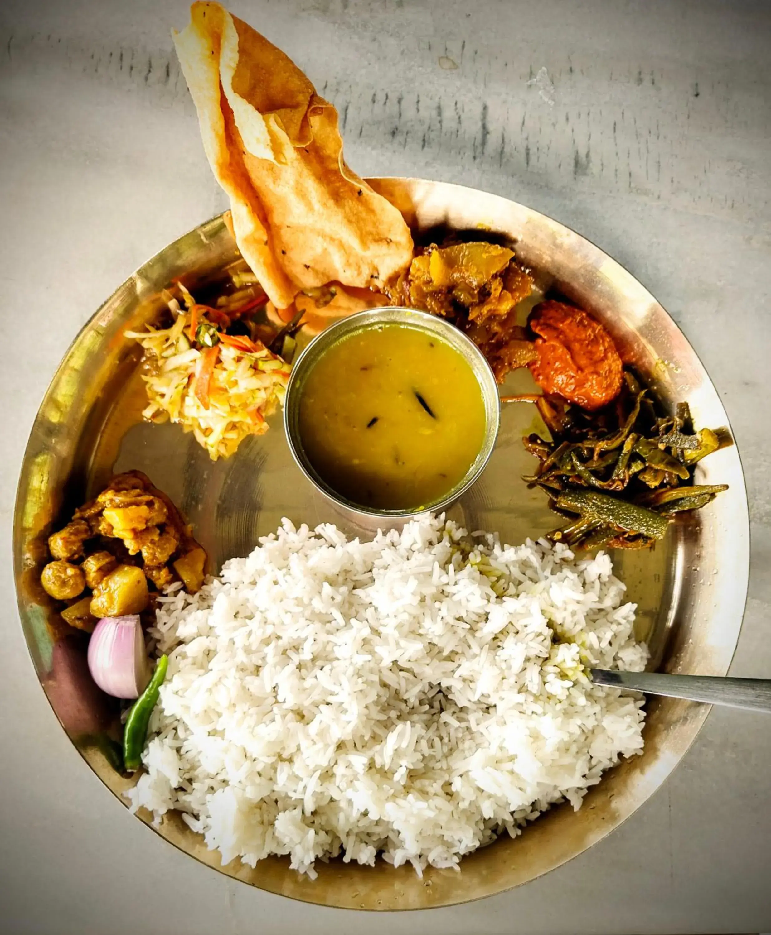 Food close-up in Hidden Monkey Stays Darjeeling, Batasia Food close-up in Hidden Monkey Stays Darjeeling, Batasia