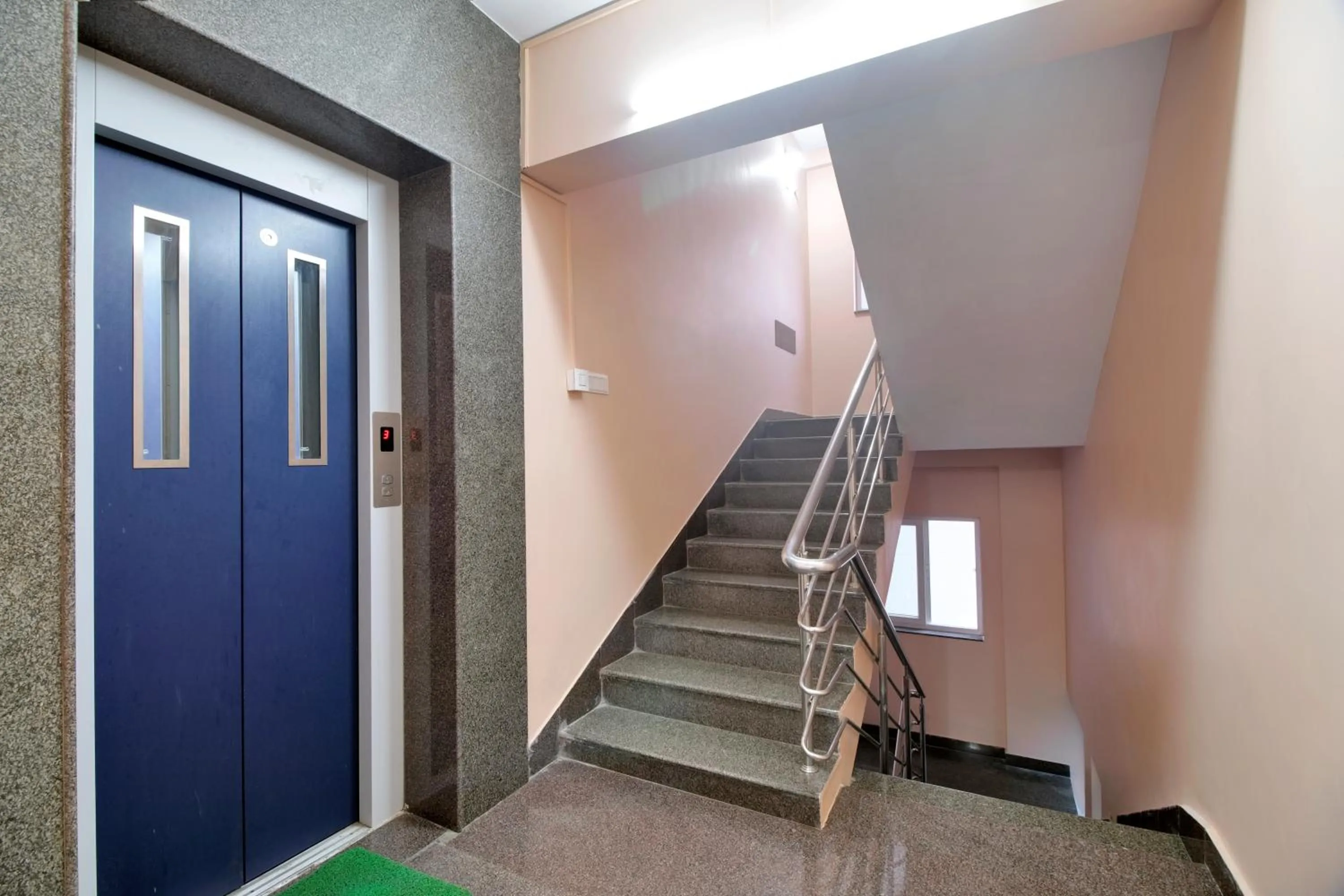 elevator in beestay Hotels MVP Colony