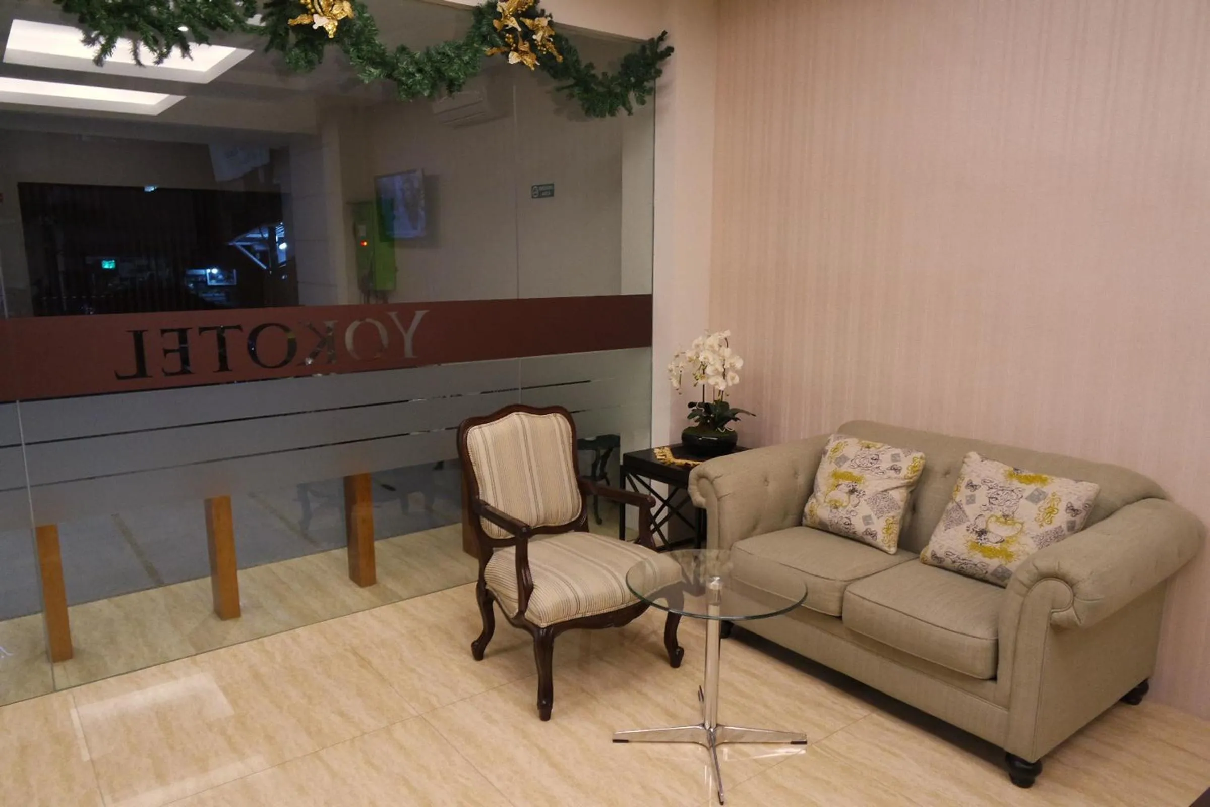 Lobby or reception in Yokotel Hotel