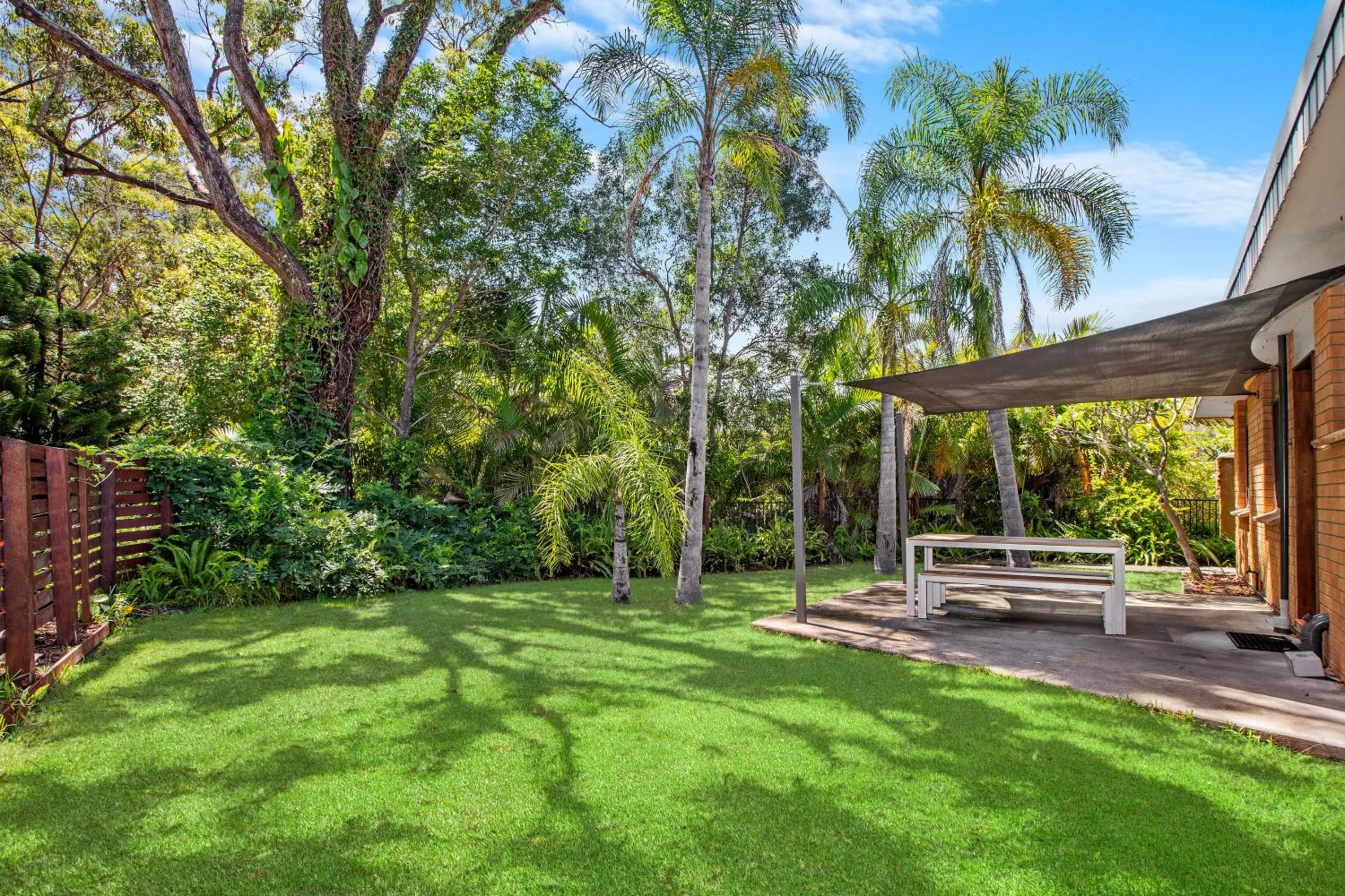 Patio in NRMA South West Rocks Holiday Park