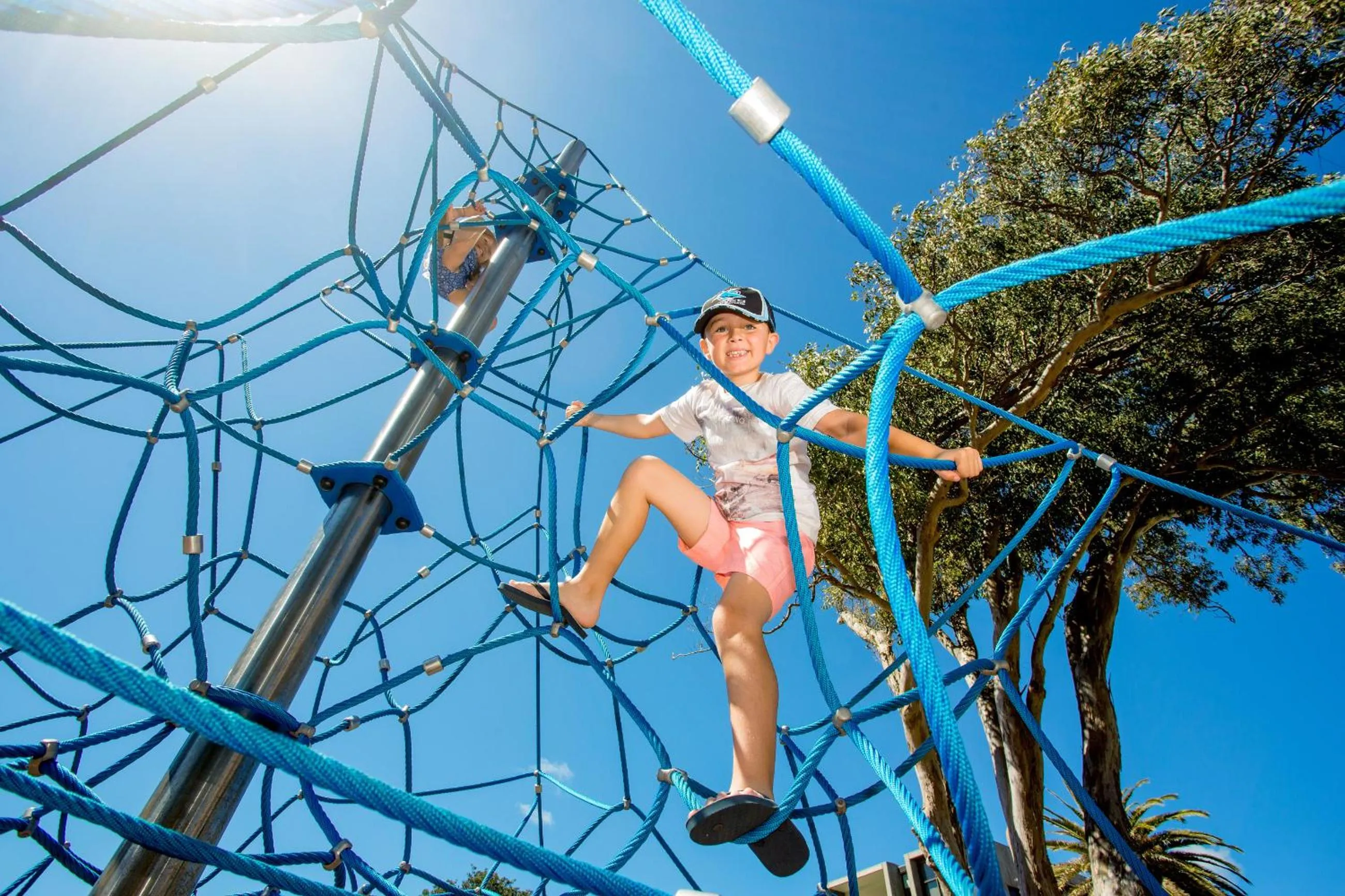 Children play ground in NRMA South West Rocks Holiday Park