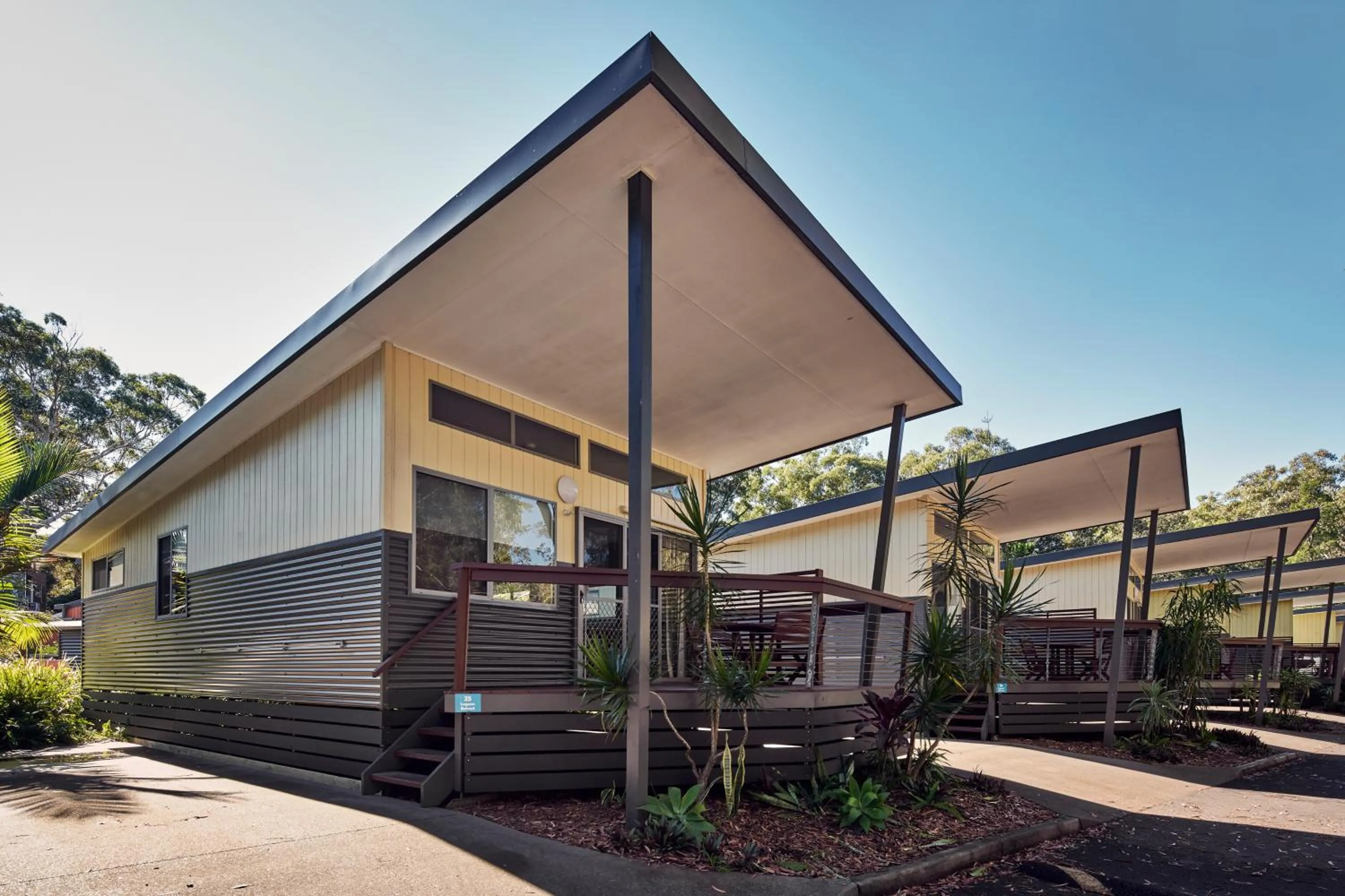 Property building in NRMA South West Rocks Holiday Park