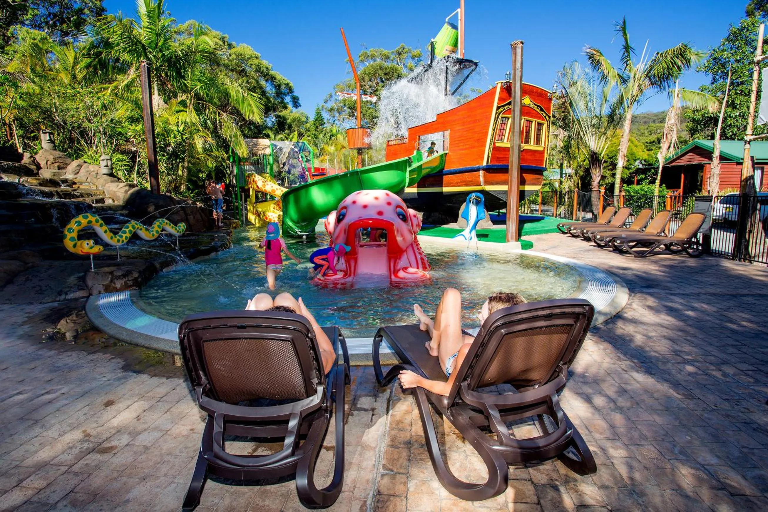 Swimming pool in NRMA South West Rocks Holiday Park