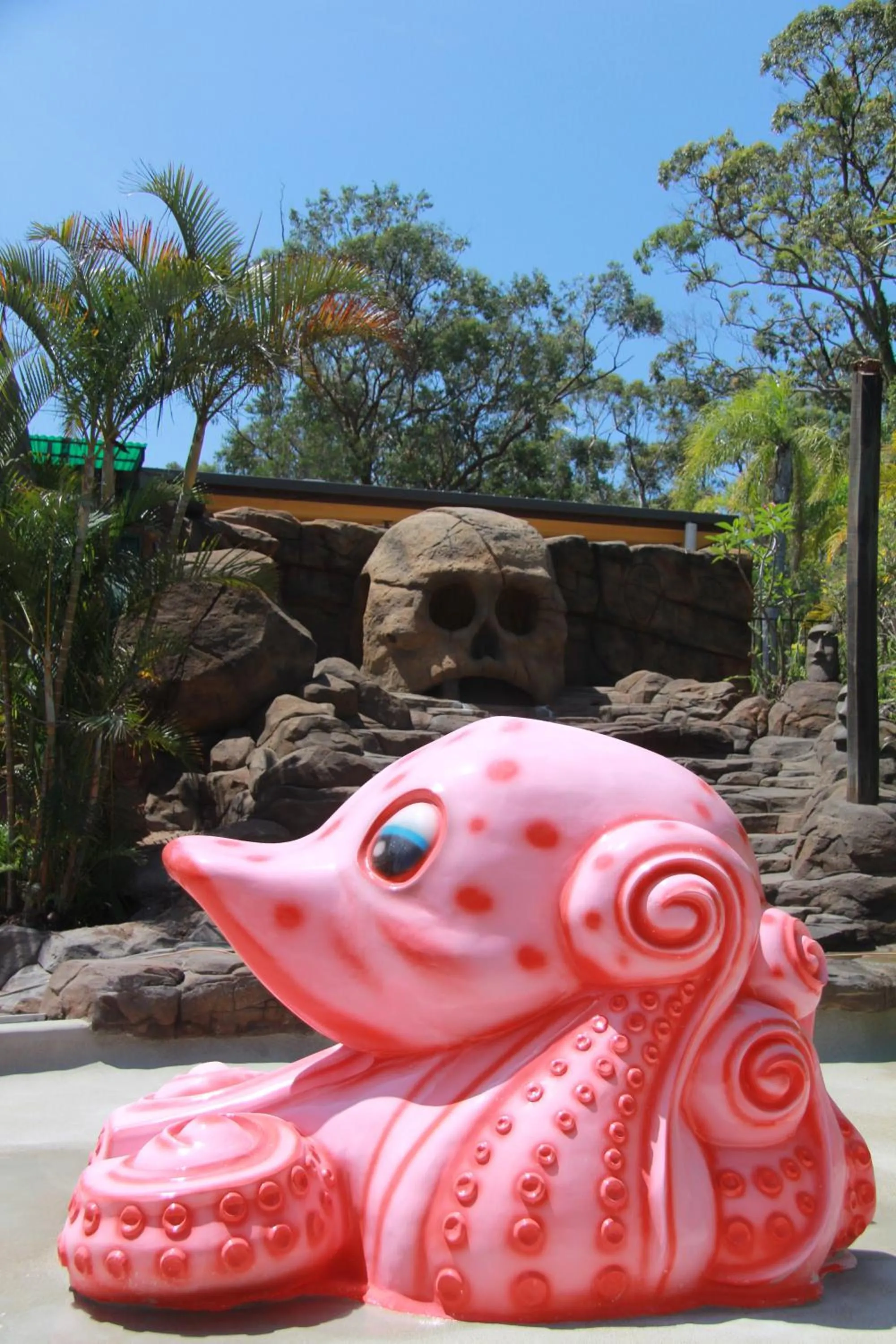 Children play ground in NRMA South West Rocks Holiday Park