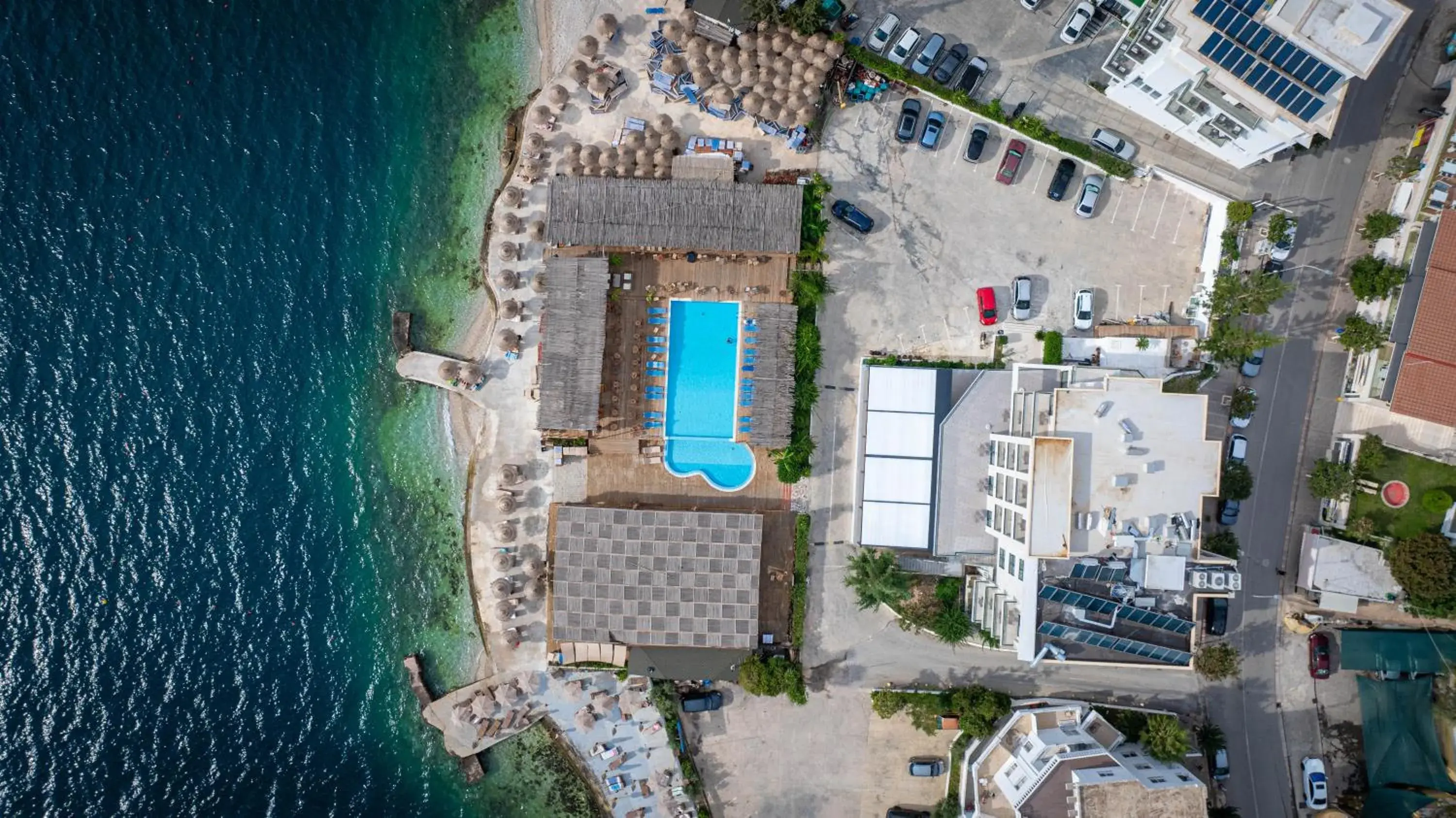 Property building in Grand Hotel Saranda Property building in Grand Hotel Saranda