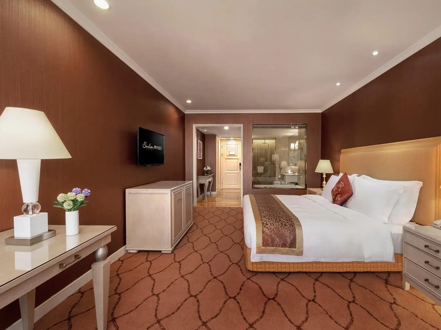 Photo of the whole room, Bed in Similan Hotel Zhuhai-Gongbei Port Photo of the whole room, Bed in Similan Hotel Zhuhai-Gongbei Port