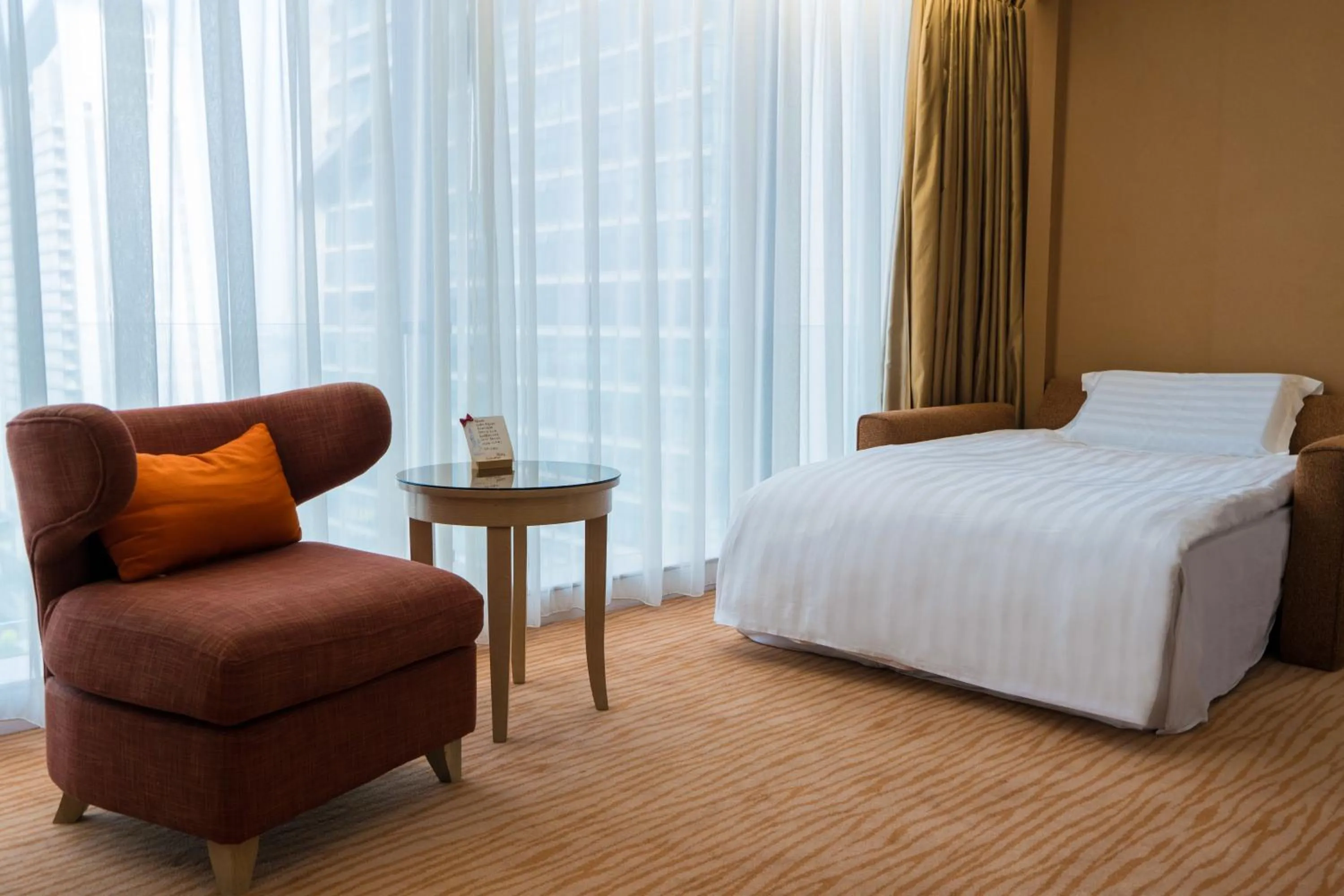 Bed in Similan Hotel Zhuhai-Gongbei Port