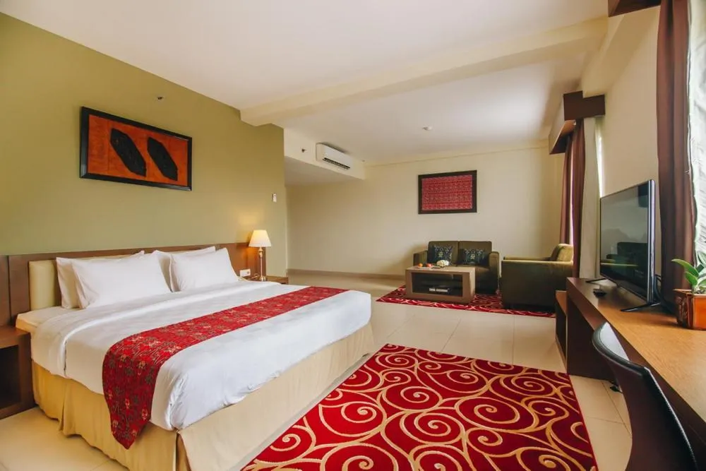 Bed in Hotel Luwansa Palangkaraya