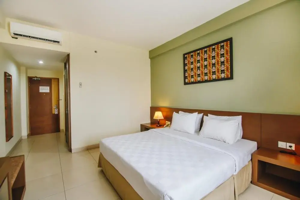 Bed in Hotel Luwansa Palangkaraya Bed in Hotel Luwansa Palangkaraya