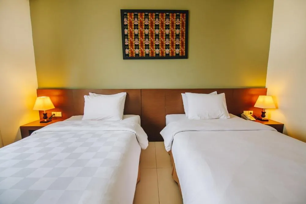 Bed in Hotel Luwansa Palangkaraya