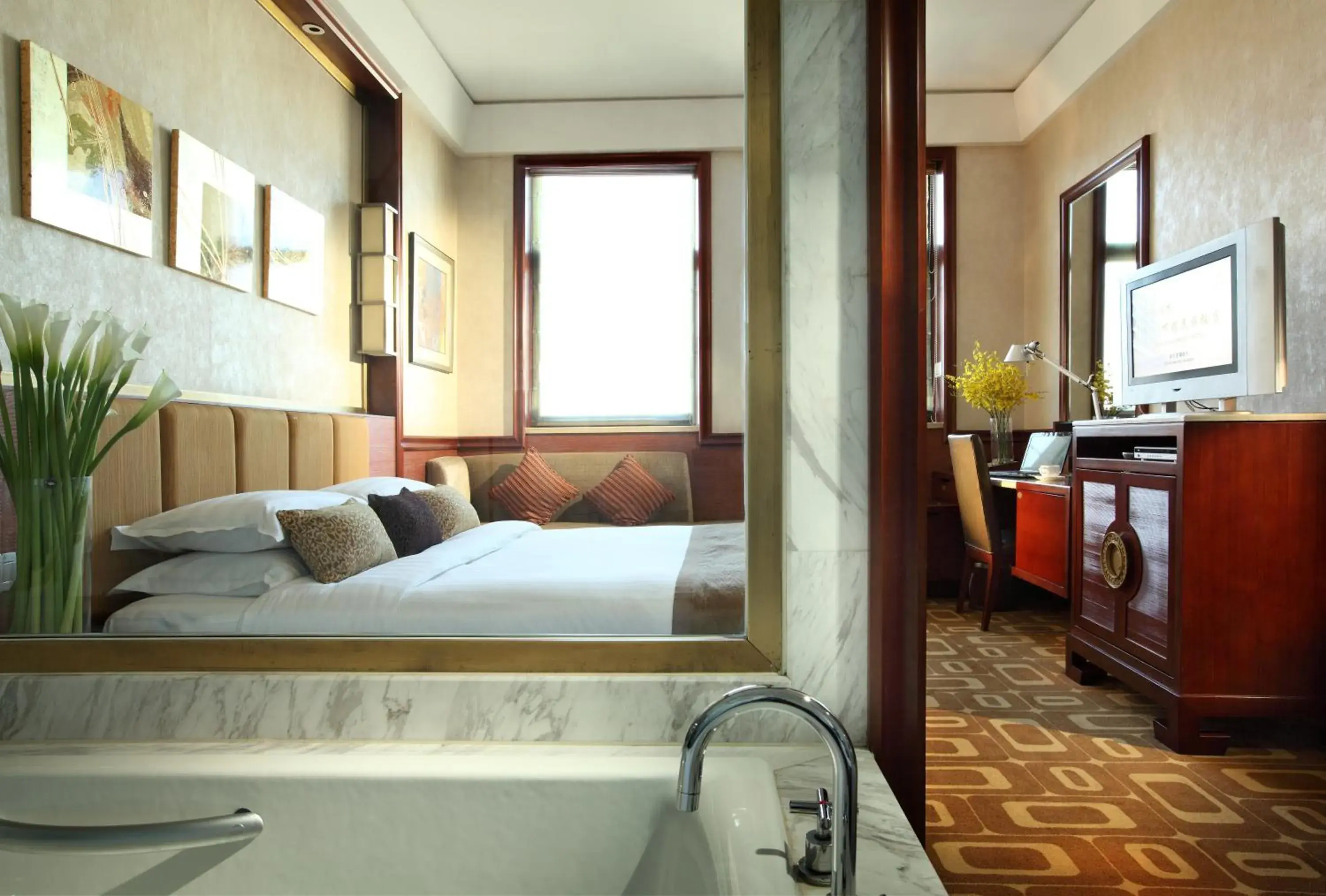 Photo of the whole room, Bed in Min Zu Hotel Photo of the whole room, Bed in Min Zu Hotel