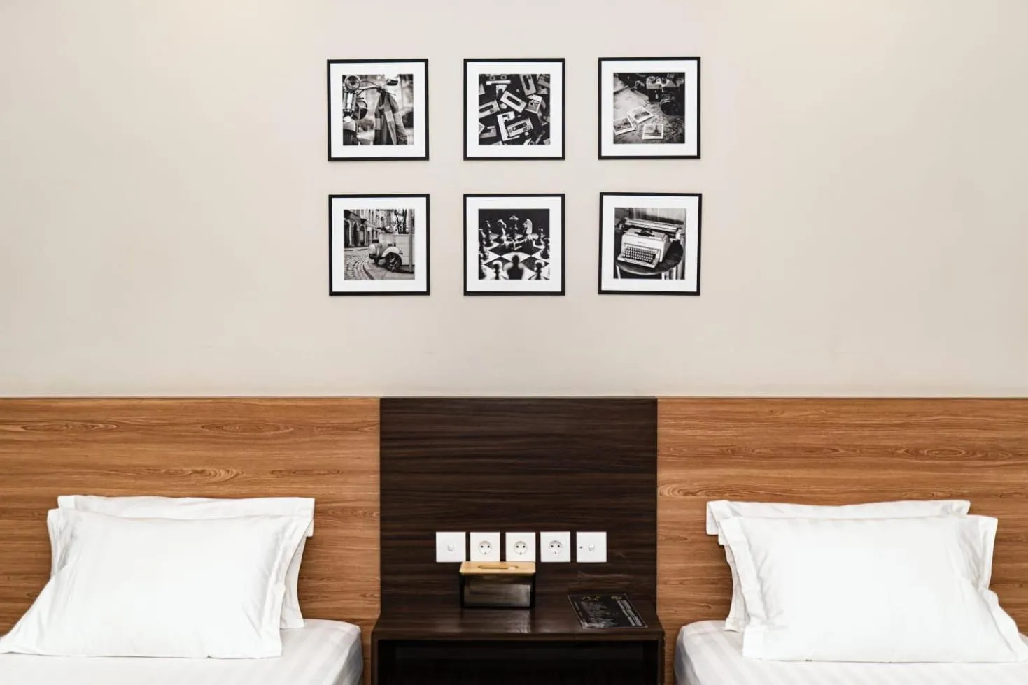 Bed in Nio Garden Hotel