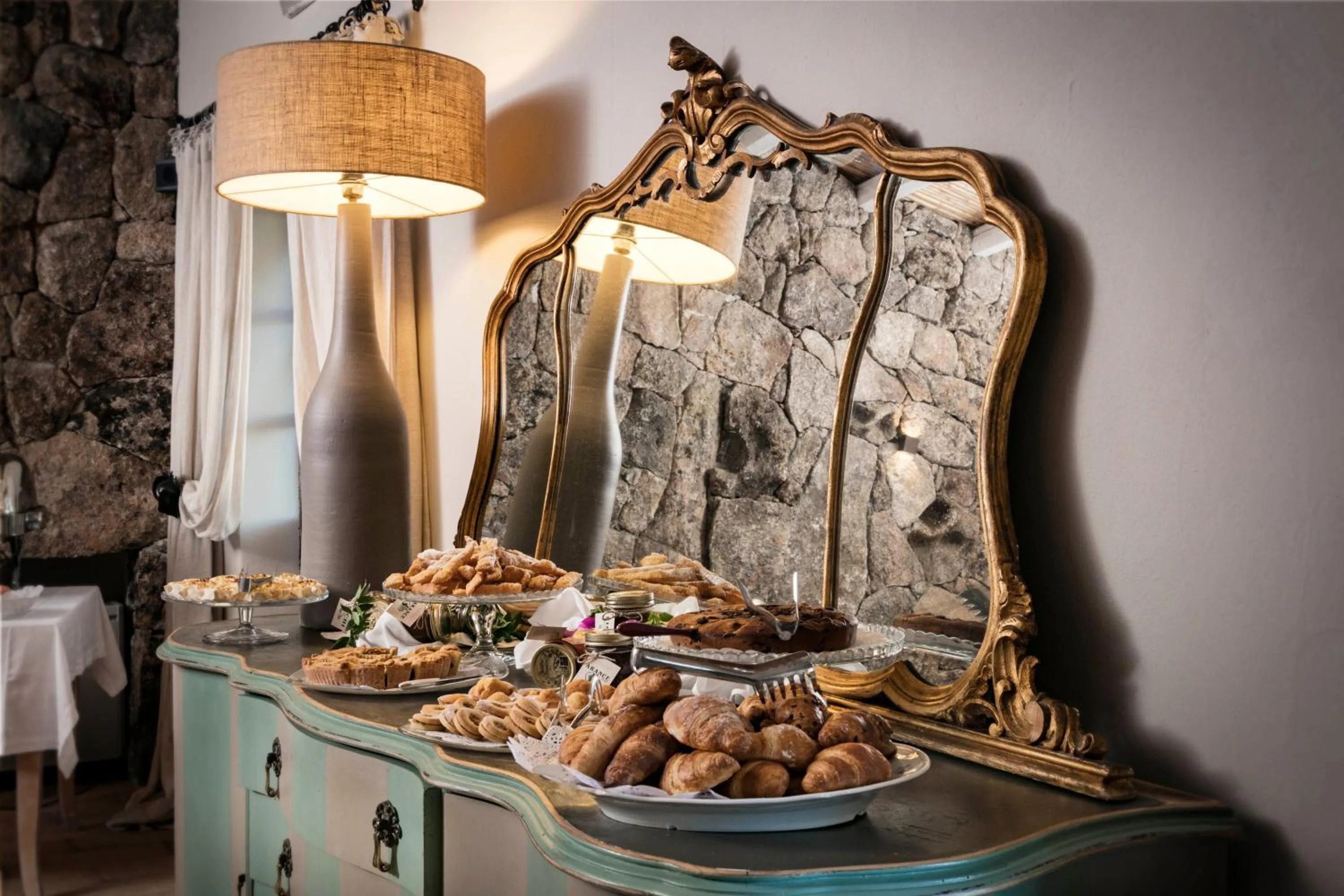 Buffet breakfast in Stazzo Lu Ciaccaru